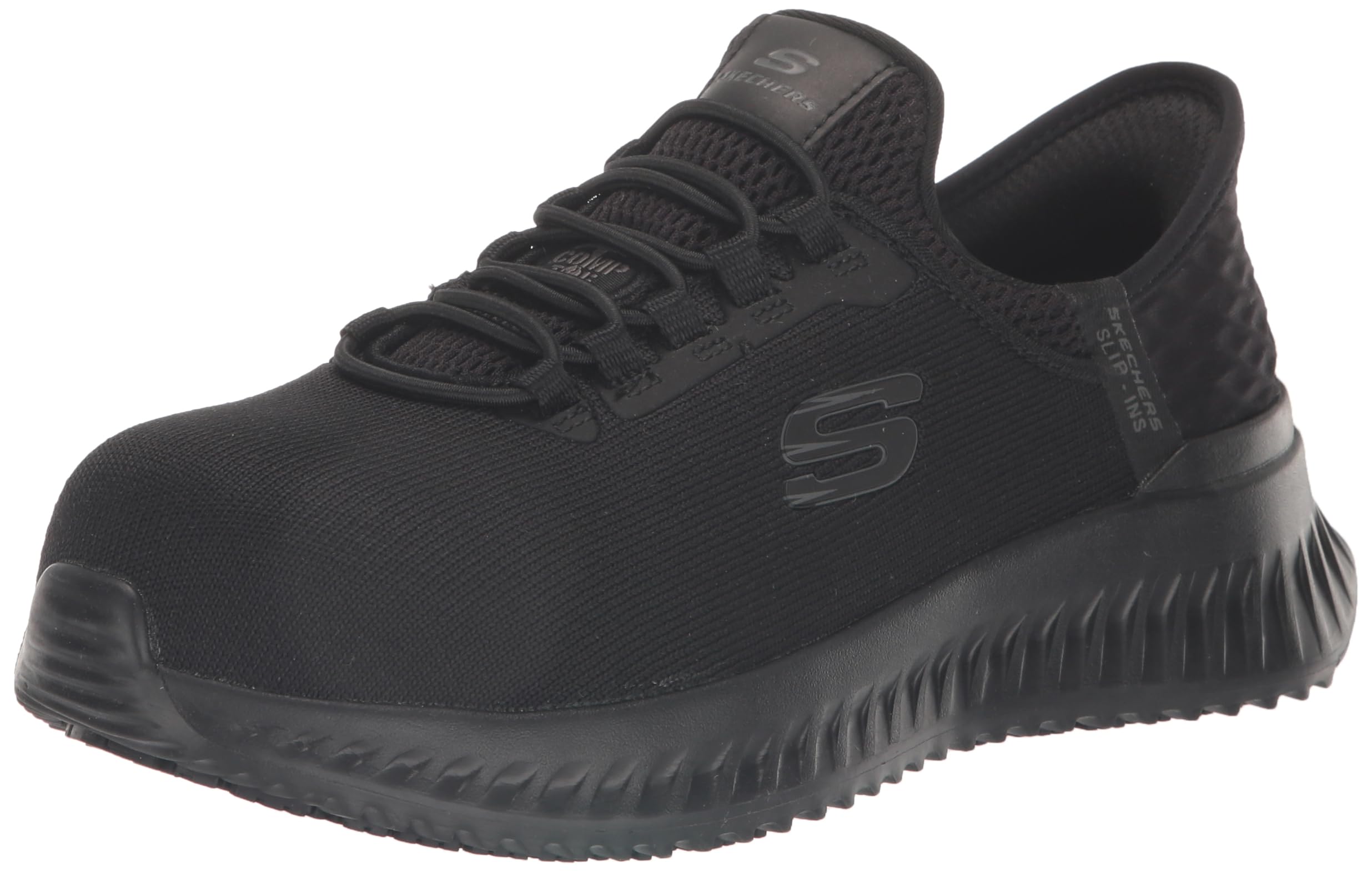 Skechers Women's Hands-Free Slip-Resistant Work Shoes with Composite Toe - Comfortable Industrial Safety Shoes for Nurses, Waitresses & Warehouse Workers