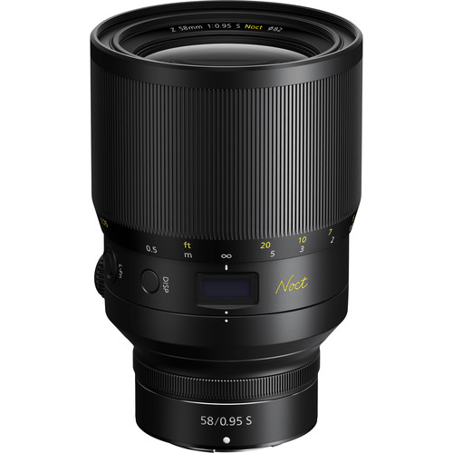 Nikon NIKKOR Z 58mm f/0.95 S Noct Lens - Ultra Fast Prime Lens for Nikon Z Mirrorless Cameras | Perfect for Low Light Photography, Portraits & Night Scenes