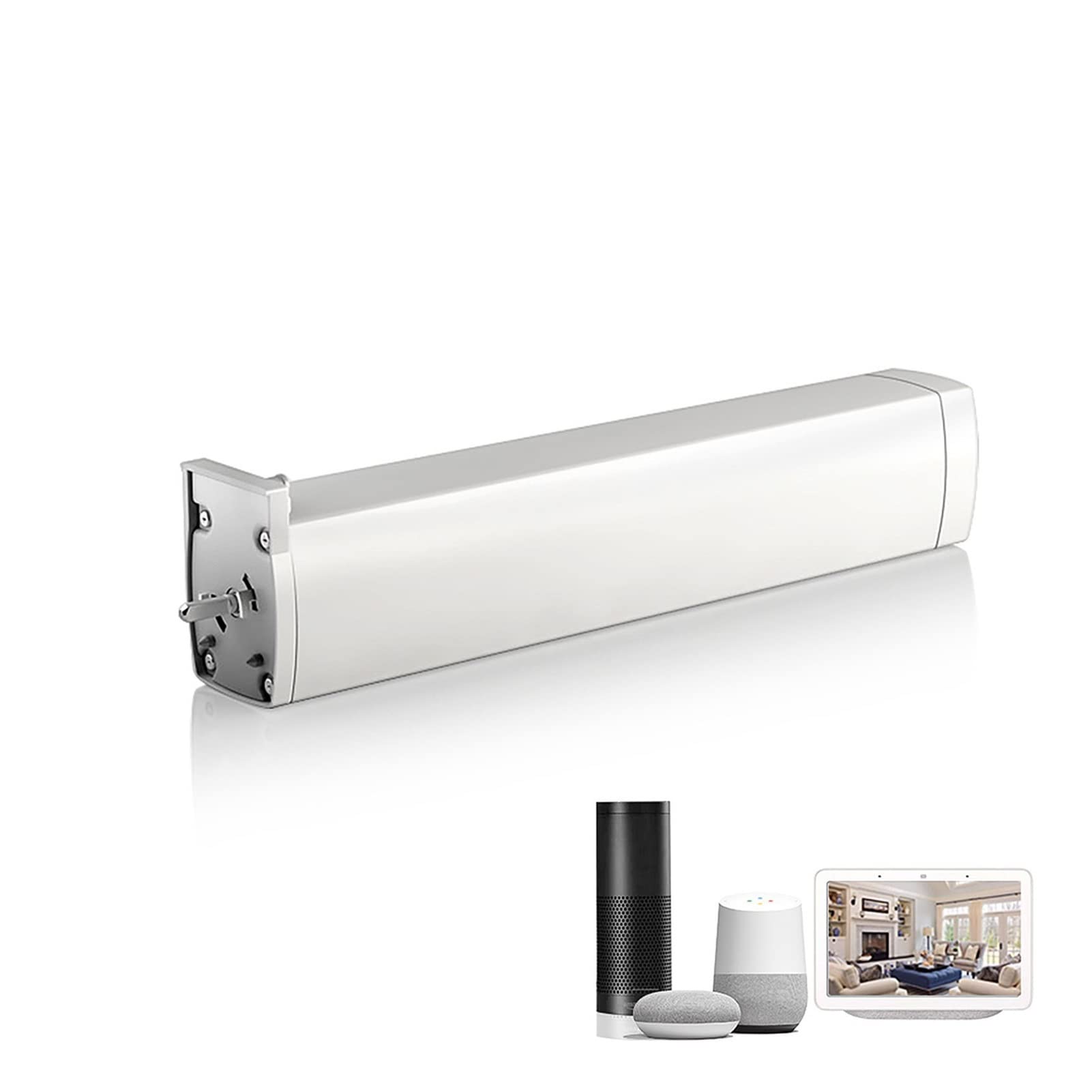 Tuya Smart Electric Curtain Motor - Auto Motorized Curtain System with APP Remote Control, Timing Function & Ultra Silent Operation | Perfect for Smart Homes, Bedrooms, Living Rooms & Office Automation