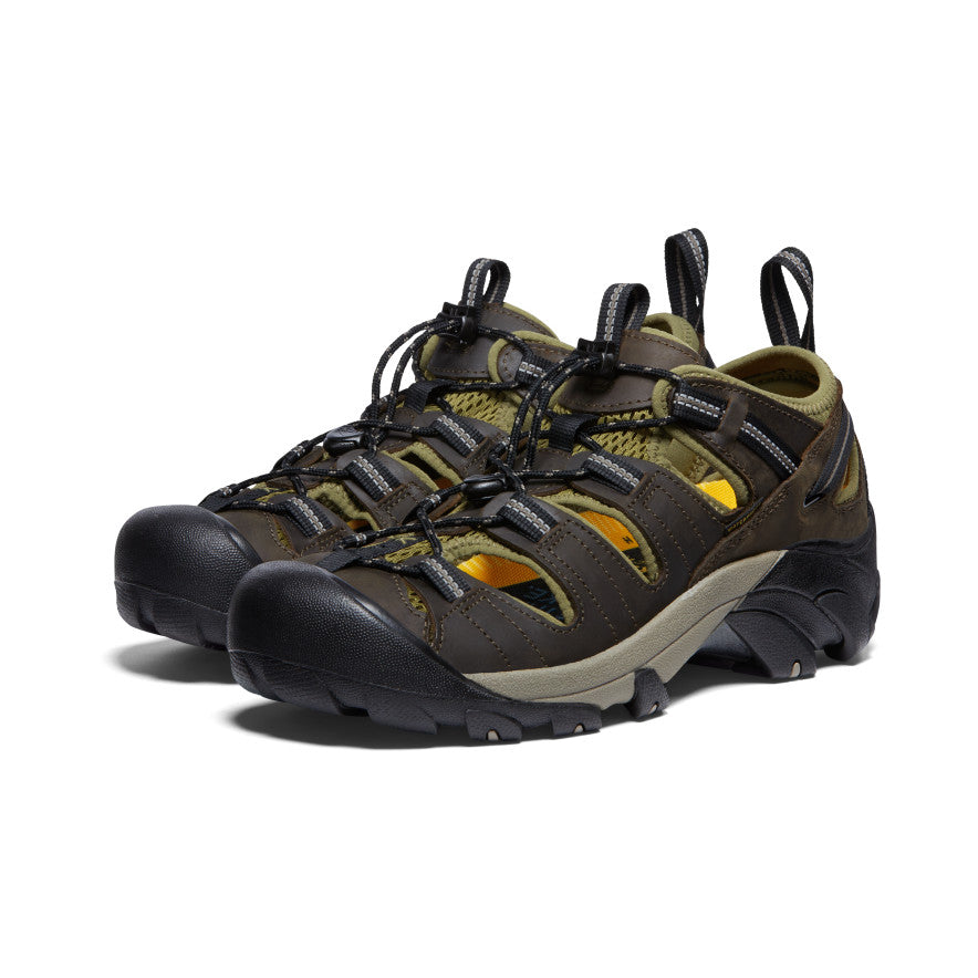 Men's Arroyo II Hiking Shoes - Lightweight & Durable Trail Running Shoes for Men | Canteen/Black | Perfect for Outdoor Adventures, Hiking & Backpacking