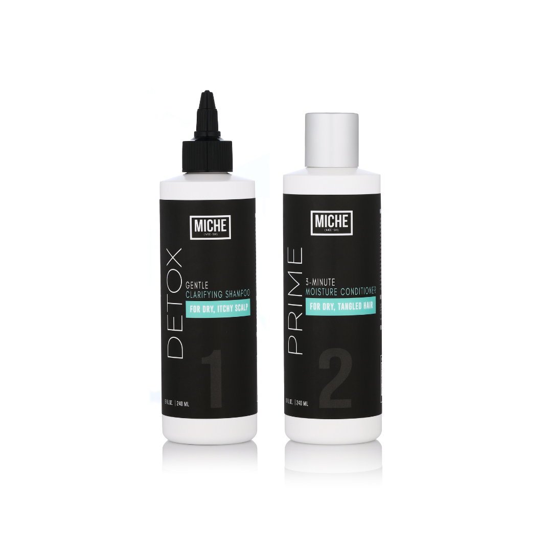 Detox & Prime Wash Day Bundle – Organic Hair Cleansing Kit for Deep Scalp Detox & Hydration – Perfect for Pre-Wash Treatment & Post-Workout Hair Care