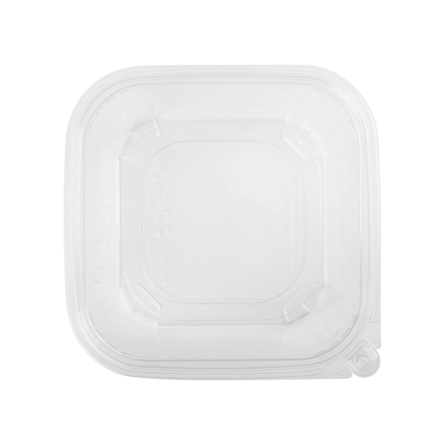 64oz - 120 ct PET Tamper Proof Square Deli Containers with Flat Lids | Stackable Clear Food Storage Containers for Kitchen, Meal Prep, Dog Treats | Freezer Safe & Recyclable | Perfect for Restaurants, Catering & Home Organization