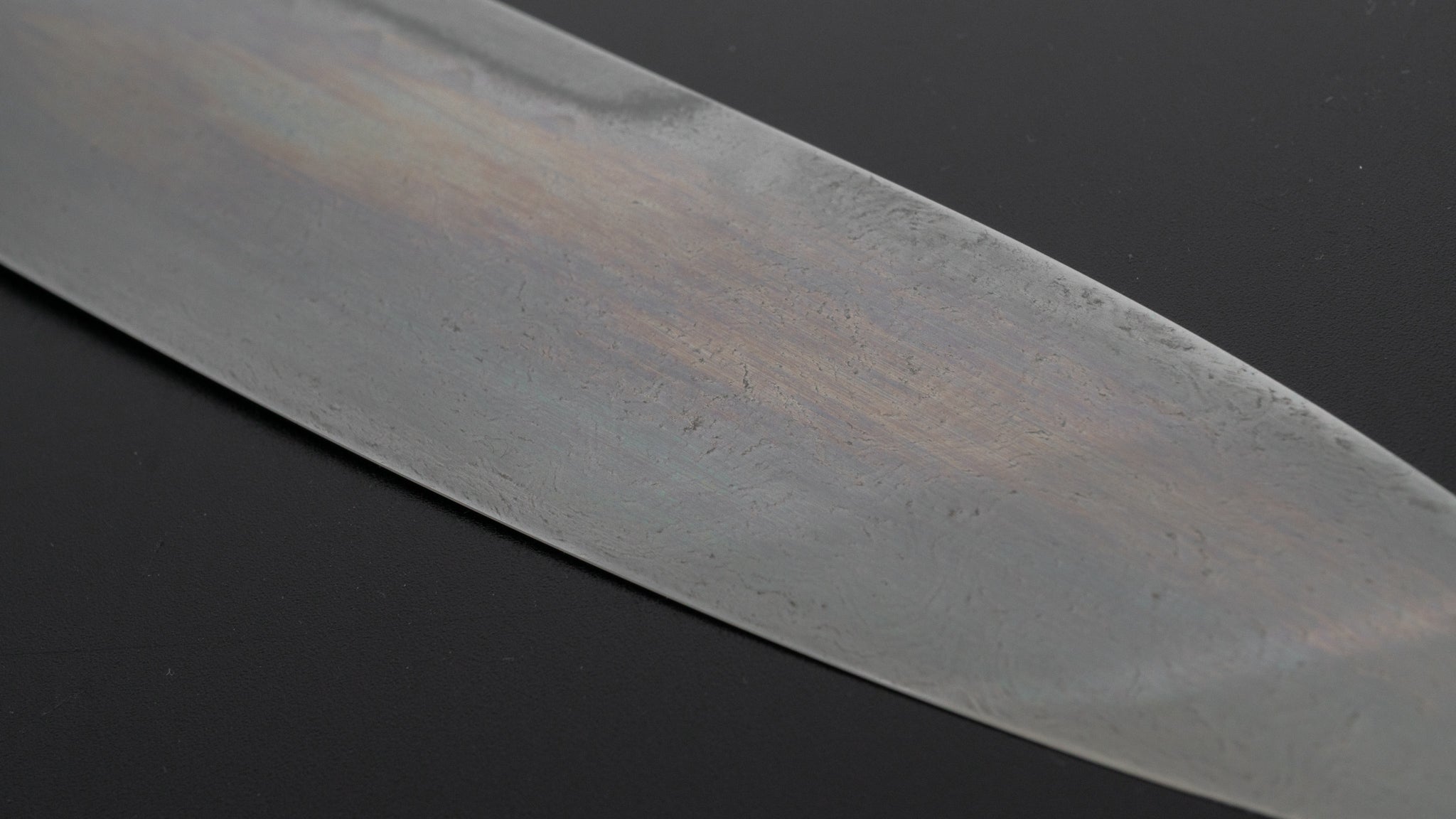Premium Hitohira Togashi Yohei Blue #1 Mizu Honyaki Gyuto 240mm Japanese Chef Knife - Kurokaki Persimmon Wood Handle (#032) with Saya Scabbard - Perfect for Professional Chefs, Sushi Masters & Home Cooking Enthusiasts