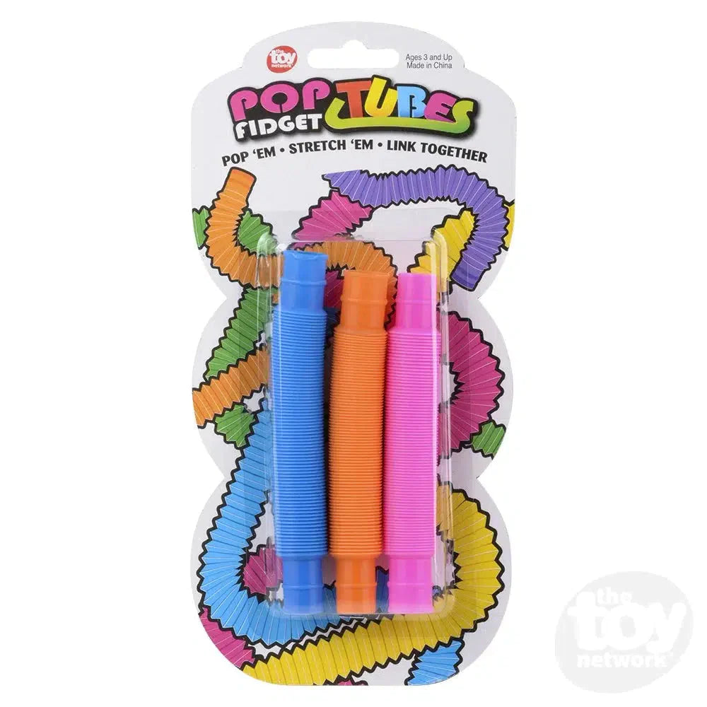 6.25 Inch Pop Fidget Tube - Stress Relief Sensory Toy for Kids & Adults - Perfect for Anxiety Relief, Focus, and Classroom Fidgeting