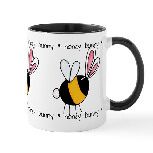 White/Black Inside - Honey Bunny Mug