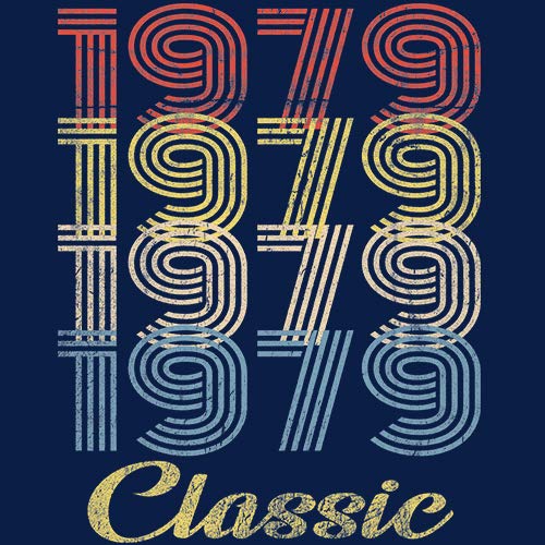 1979 Vintage Retro 46th Birthday T-Shirt for Men - Classic 46 Year Old Gift Idea - Perfect for 1979 Birth Year Celebrations & Throwback Parties