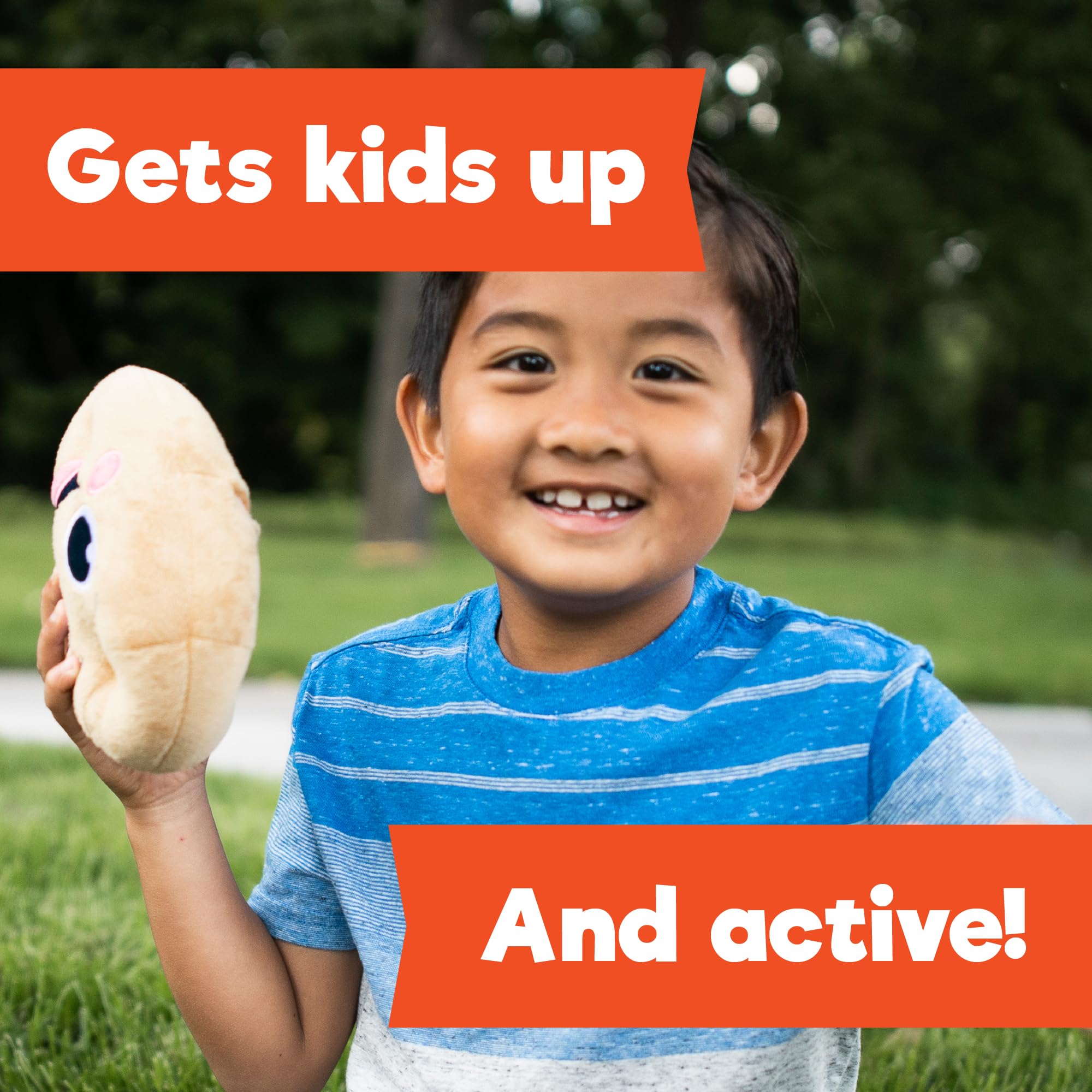 Chuckle & Roar Potato Toss Game - Fun Family Outdoor Activity for Kids & Adults - Perfect for Backyard, Picnics & Birthday Parties