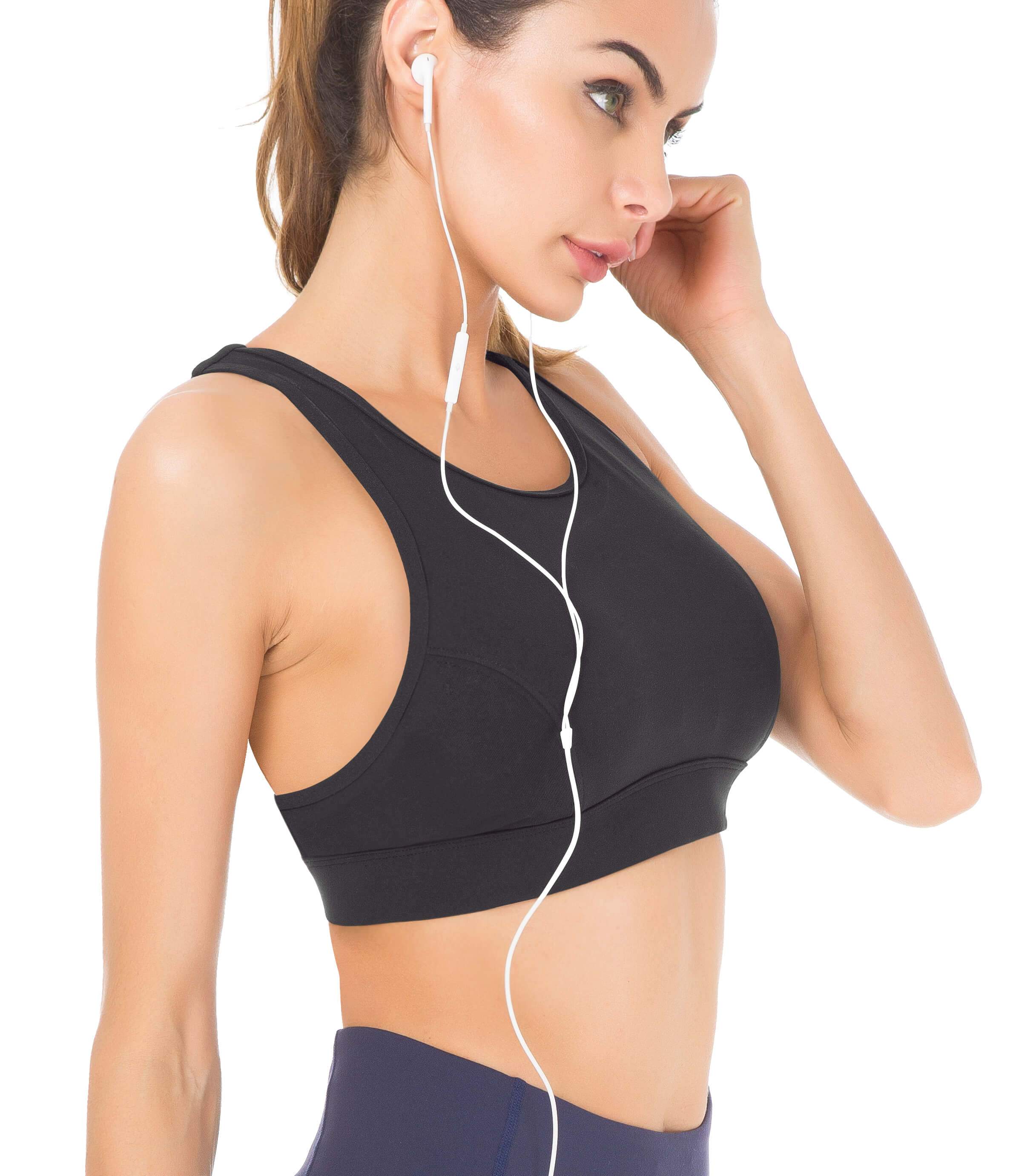 Medium Support Sports Bra 70927 - Comfortable & Breathable Workout Bra for Running, Yoga & Gym - Women's Activewear for High-Impact Exercise