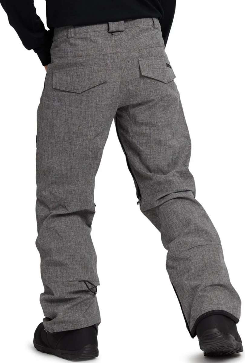 Burton Ballast Gore 2L Waterproof Snow Pants for Men 2024 - Winter Skiing, Snowboarding & Outdoor Activities
