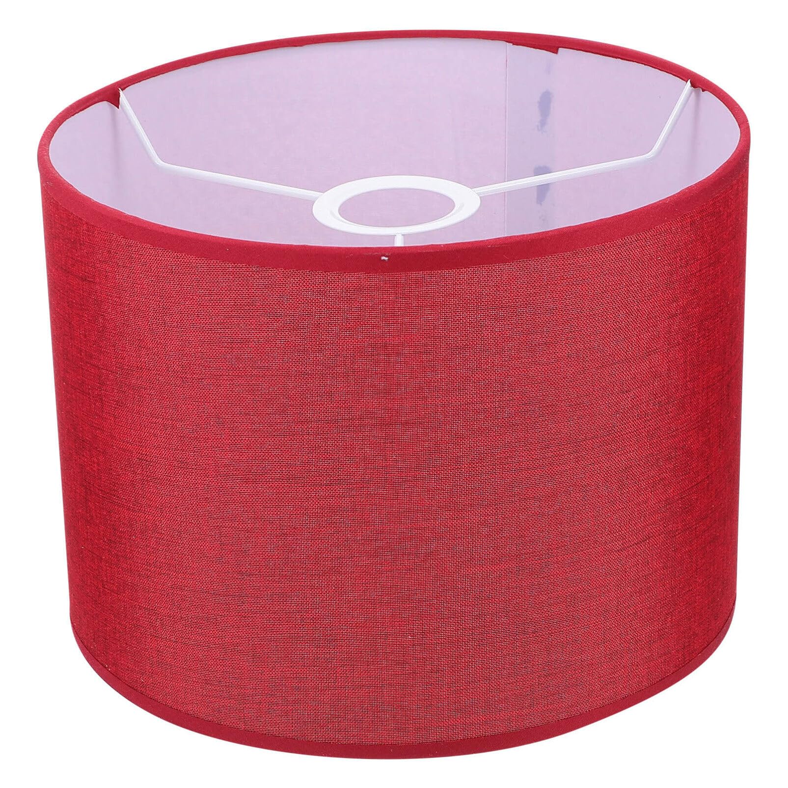 Simple Style Circular Fabric Lamp Shade - Modern Pendant Lighting Accessory for Home Decor | Perfect for Living Room, Bedroom & Nursery Lighting