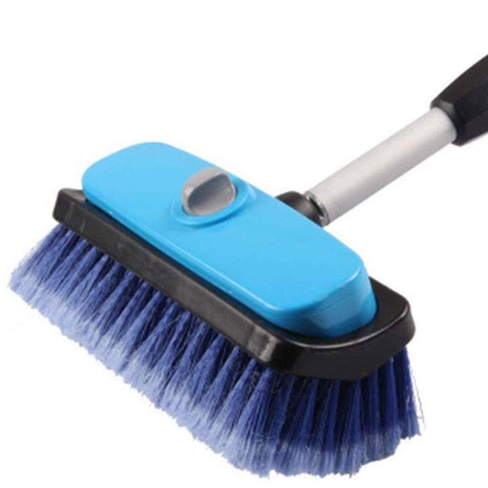 Premium Car Duster with Long Handle - Blue Exterior Car Cleaning Brush for Dusting, Washing & Detailing | Ideal for Cars, Trucks, SUVs & Vehicle Maintenance