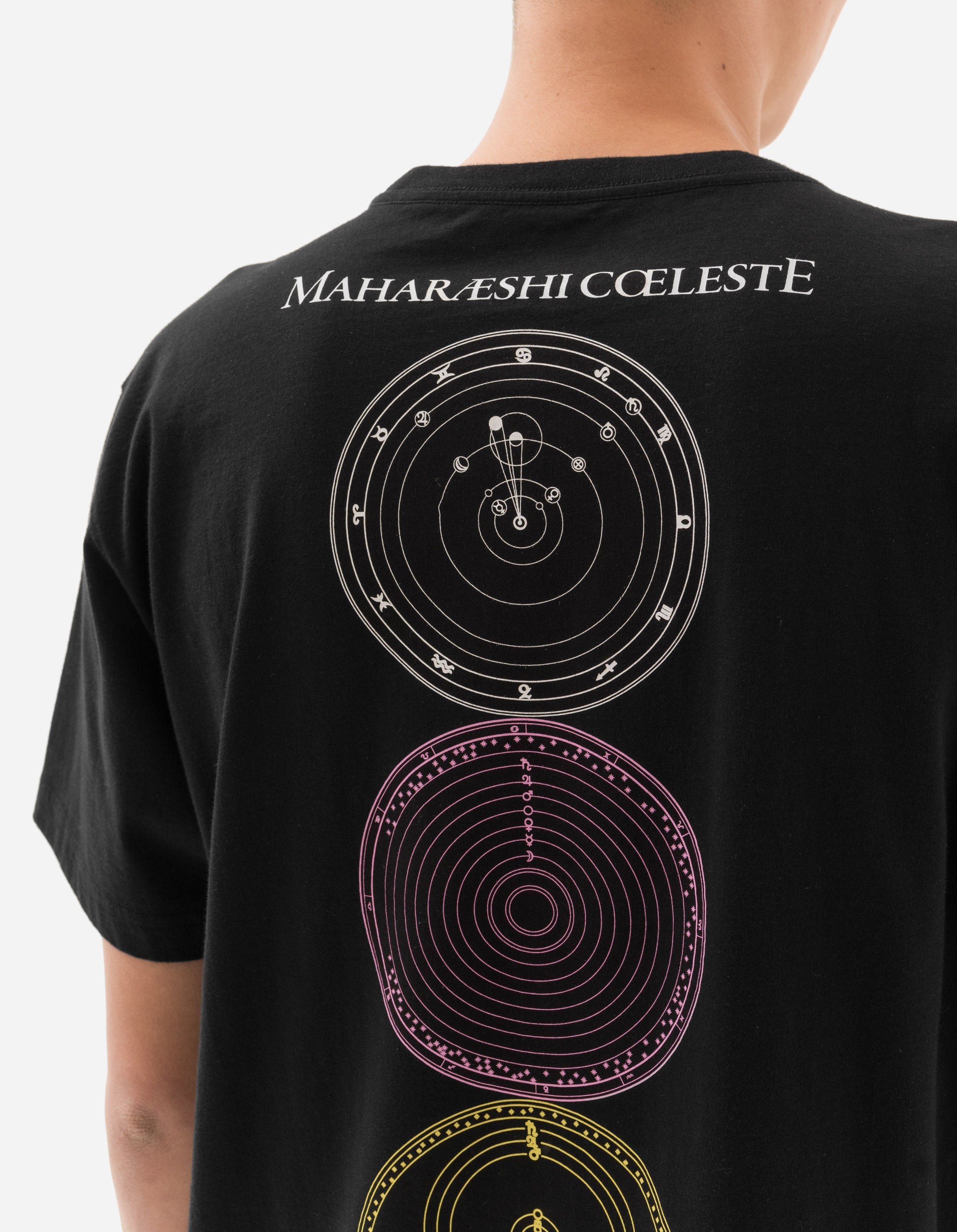 Celeste Third Eye Graphic T-Shirt for Women - Black Cotton Tee with Unique Design - Perfect for Yoga, Meditation, and Spiritual Awakening