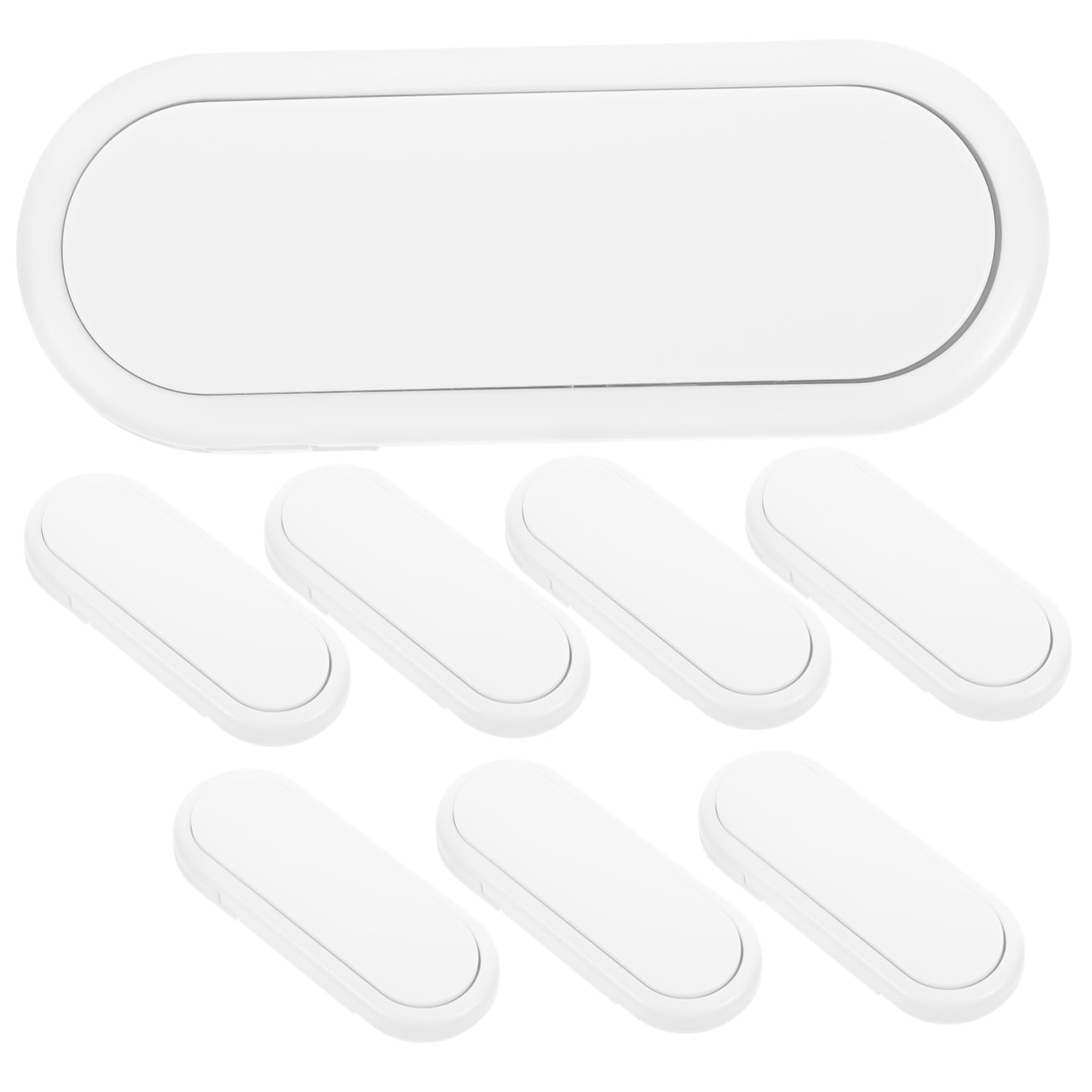VICASKY 40-Piece Child Safety Cabinet Locks - ABS White Fridge & Drawer Locks for Baby Proofing - Secure Kitchen, Bathroom & Nursery Cabinets