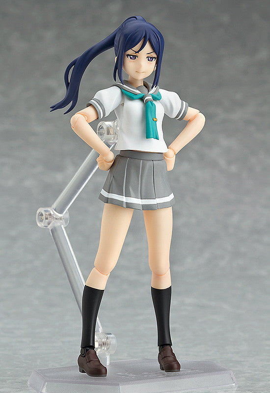 Figma #340 Kanan Matsuura Love Live! Sunshine!! Anime Action Figure - Collectible Character Model for Fans & Gift for Anime Lovers (Perfect for Display, Cosplay, and Themed Parties)