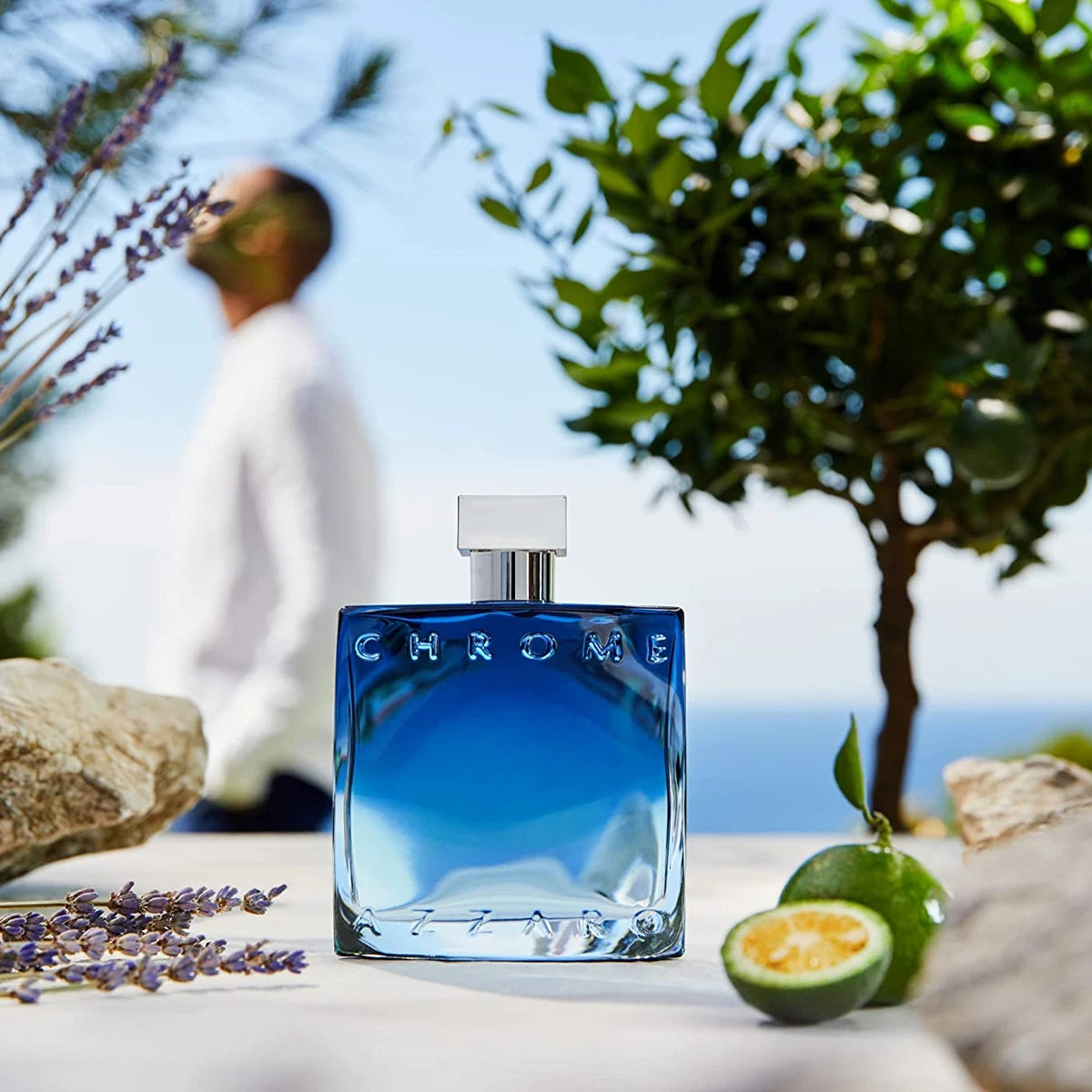 Premium Chrome 3.4 oz Eau de Parfum for Men - Long Lasting Cologne with Fresh Citrus & Woody Notes - Perfect for Daily Wear, Office & Special Occasions