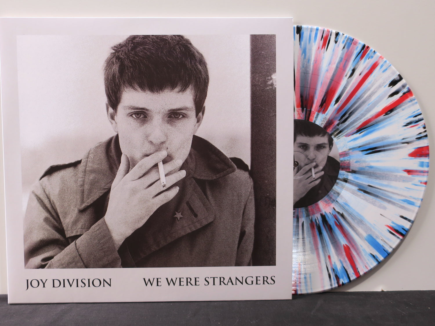 JOY DIVISION 'We Were Strangers' Limited Edition SPLATTER Vinyl LP (Only 50 Copies) - Perfect for Record Collectors & Music Enthusiasts