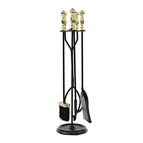 Polished Brass and Black