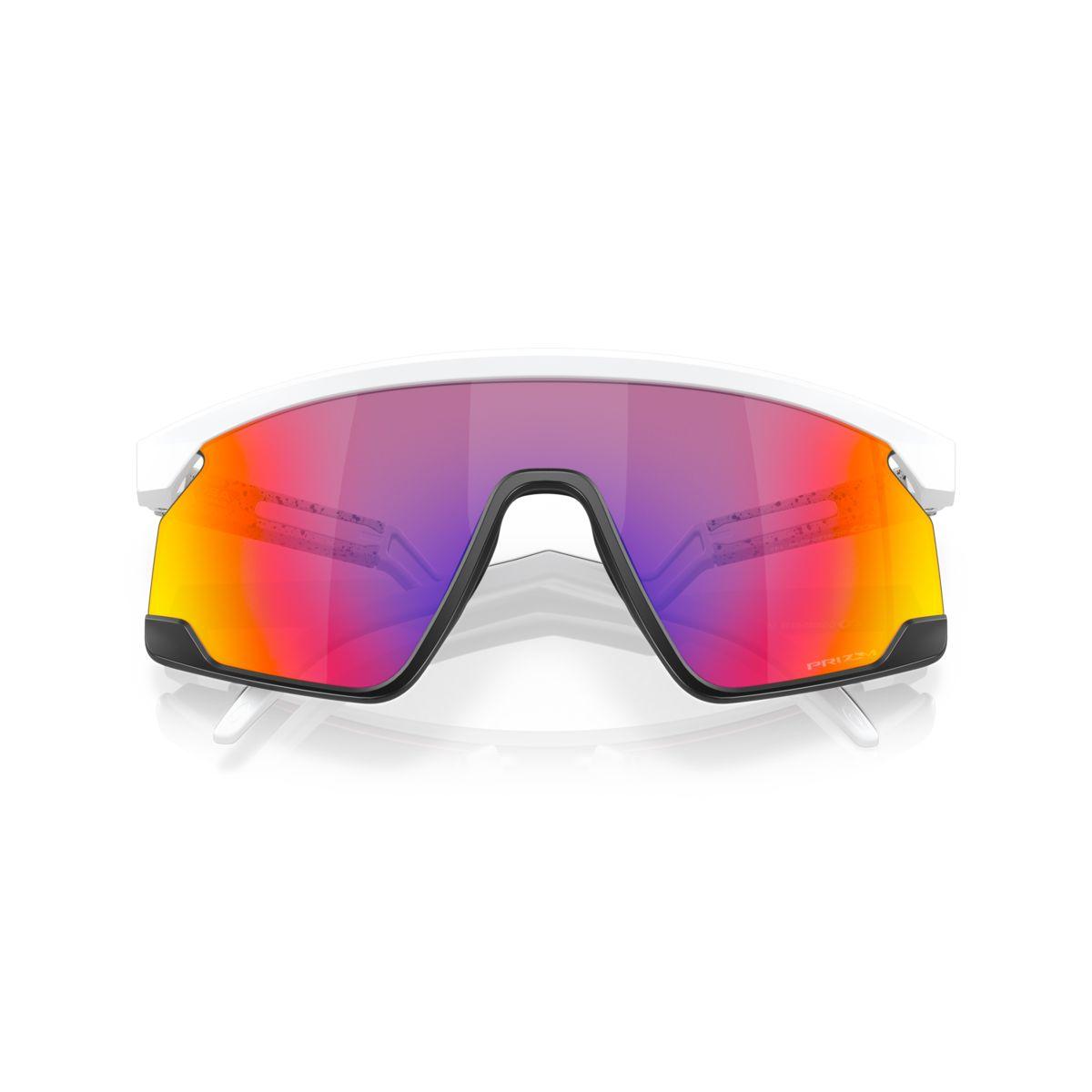 Oakley BXTR Matte White/Prizm Road Sunglasses 0OO9280 928002 - Polarized Sports & Driving Shades for Men & Women