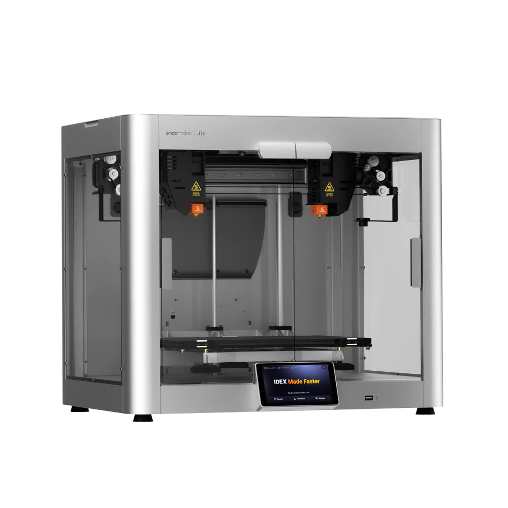Snapmaker J1s High-Speed IDEX 3D Printer | Dual Extruder for Professional Printing | Perfect for Rapid Prototyping & Multi-Color 3D Printing