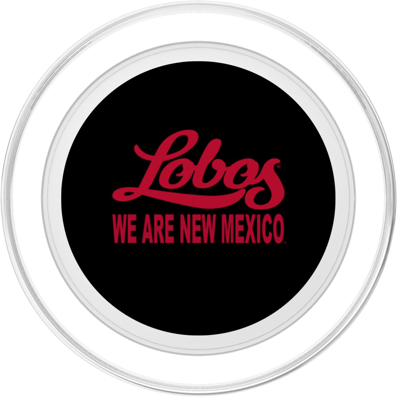 University of New Mexico Lobos Official Team PopSockets PopGrip for MagSafe - Compatible with iPhone 12/13/14/15 - Perfect for Game Day, School Spirit & Fan Gifts