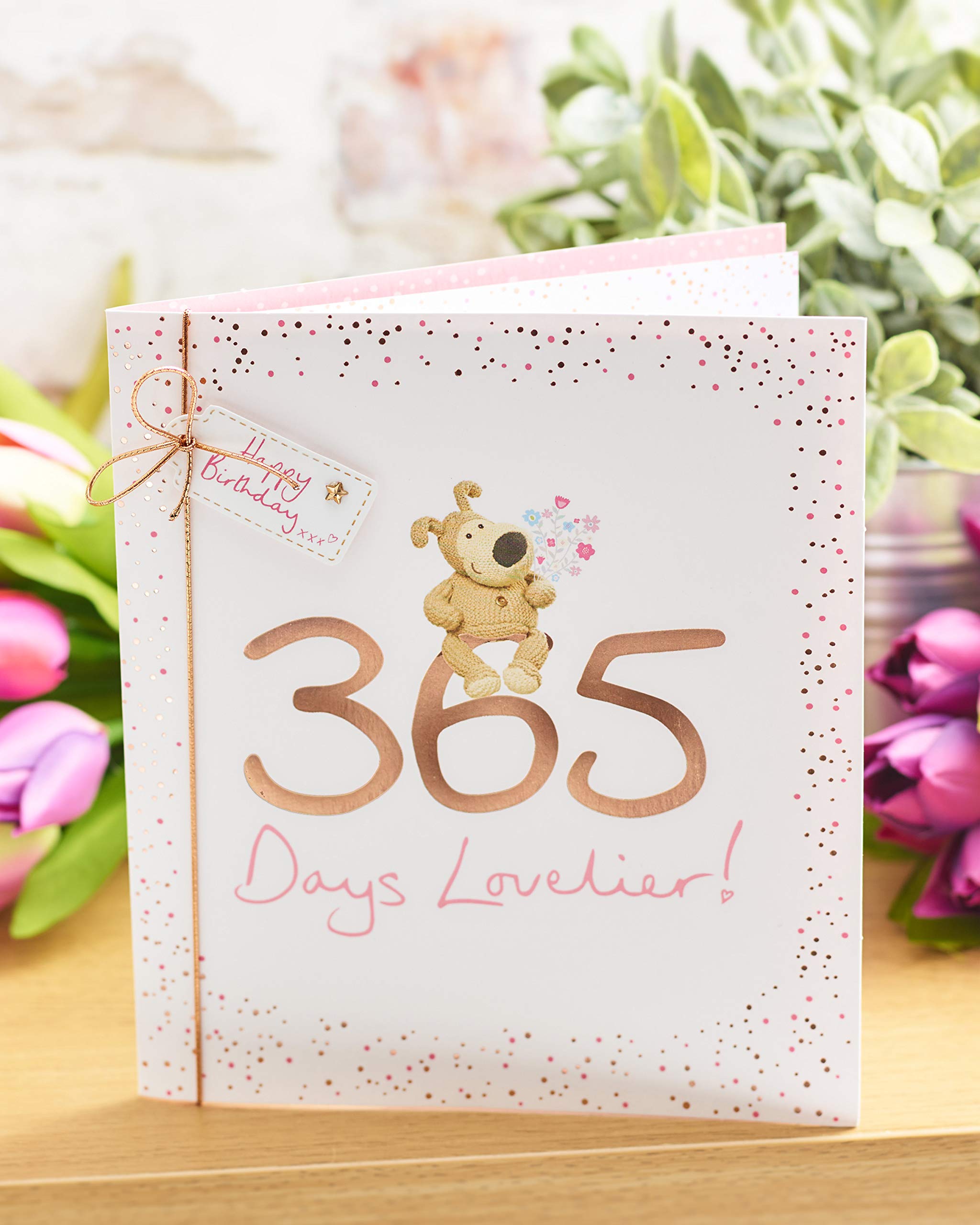 Boofle Birthday Card for Her - Cute & Heartwarming Birthday Greeting Card for Women, Best Friend, Sister, or Girlfriend - Perfect for Birthdays, Anniversaries & Special Occasions