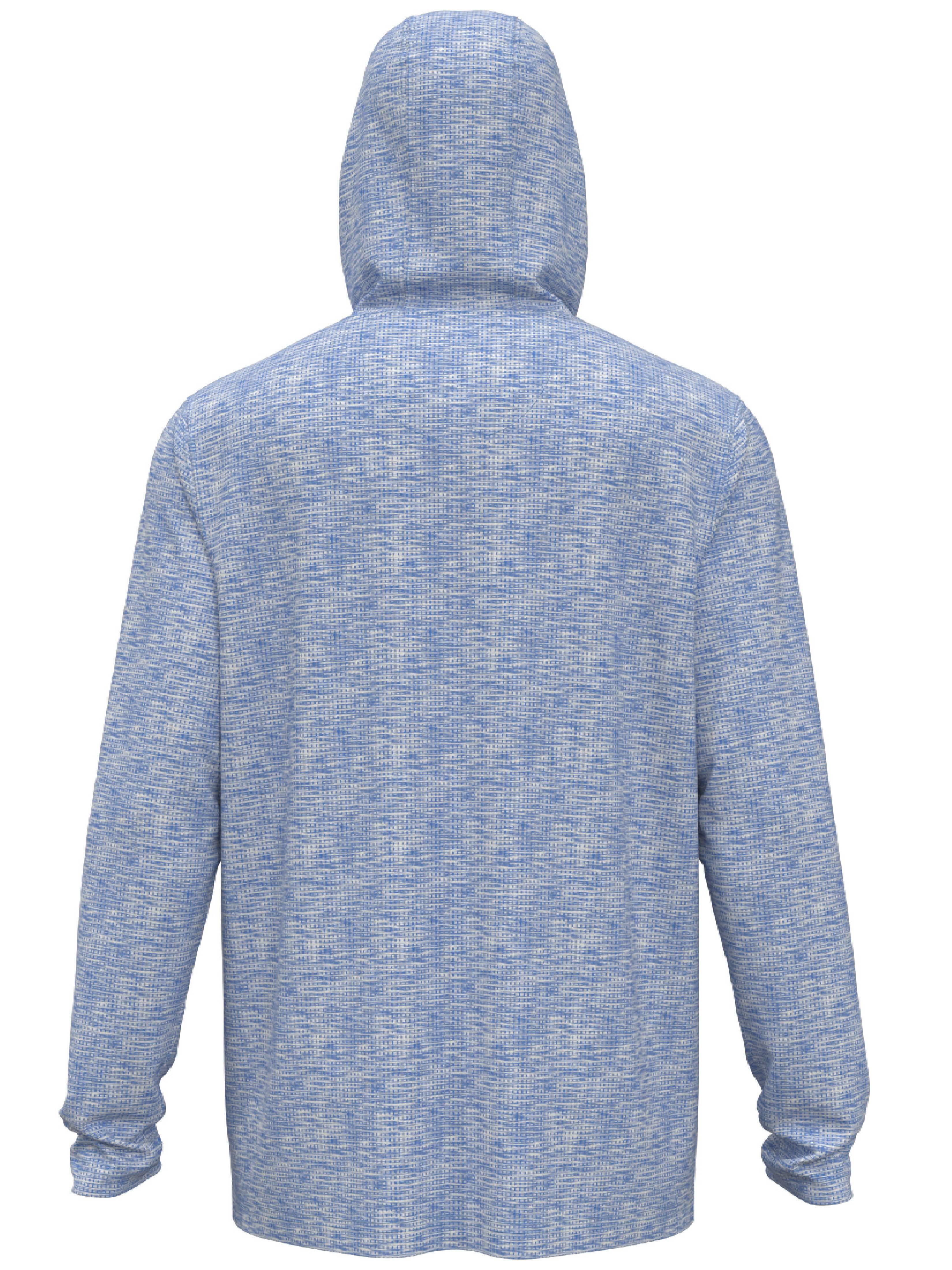 Men's Textured Coastal Hoodie - Soft & Stylish Pullover for Casual Wear, Outdoor Adventures & Travel