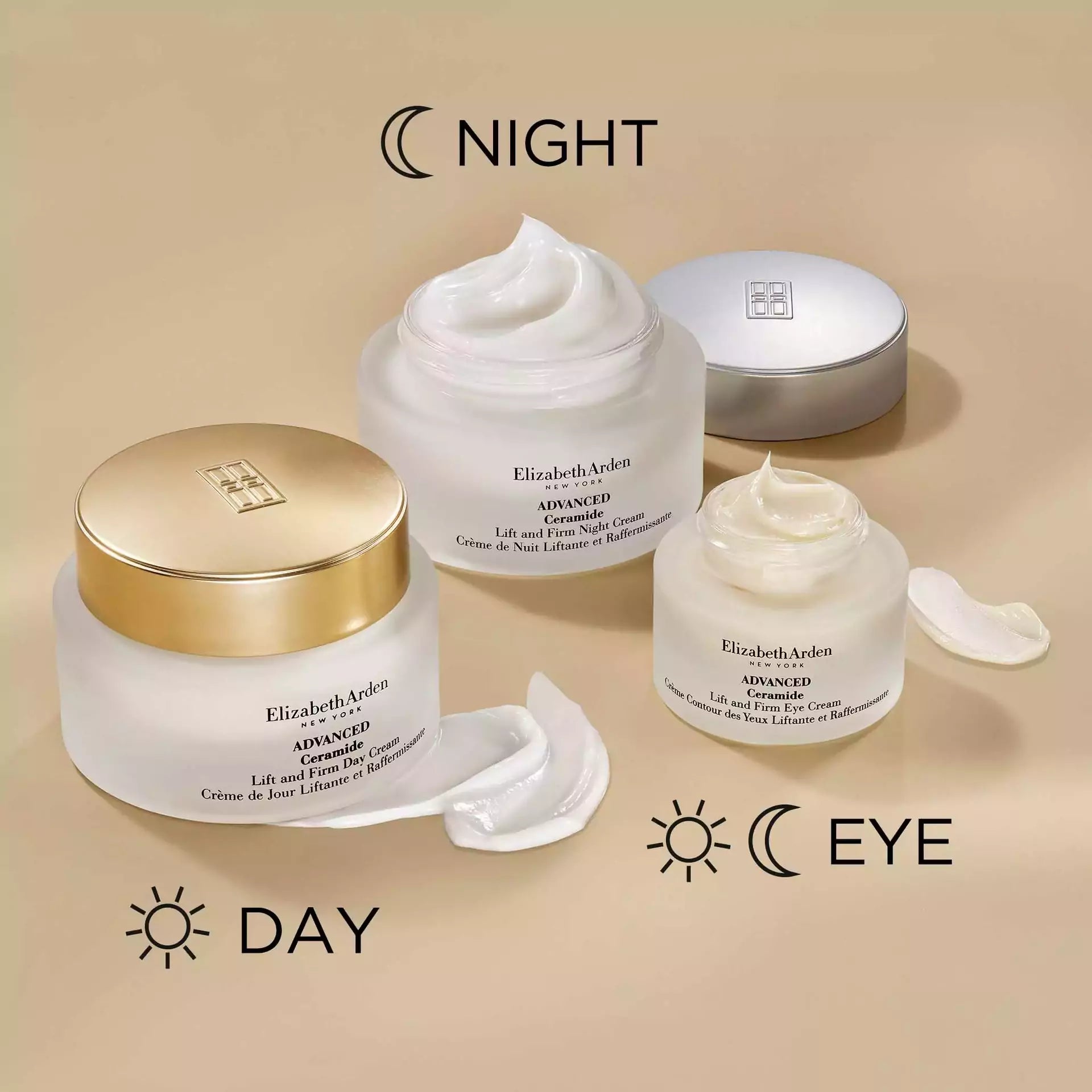 Best Ceramide Lift & Firm Eye Cream for Wrinkles & Dark Circles - Anti-Aging Treatment for Puffy Eyes & Fine Lines - Perfect for Night & Day Use
