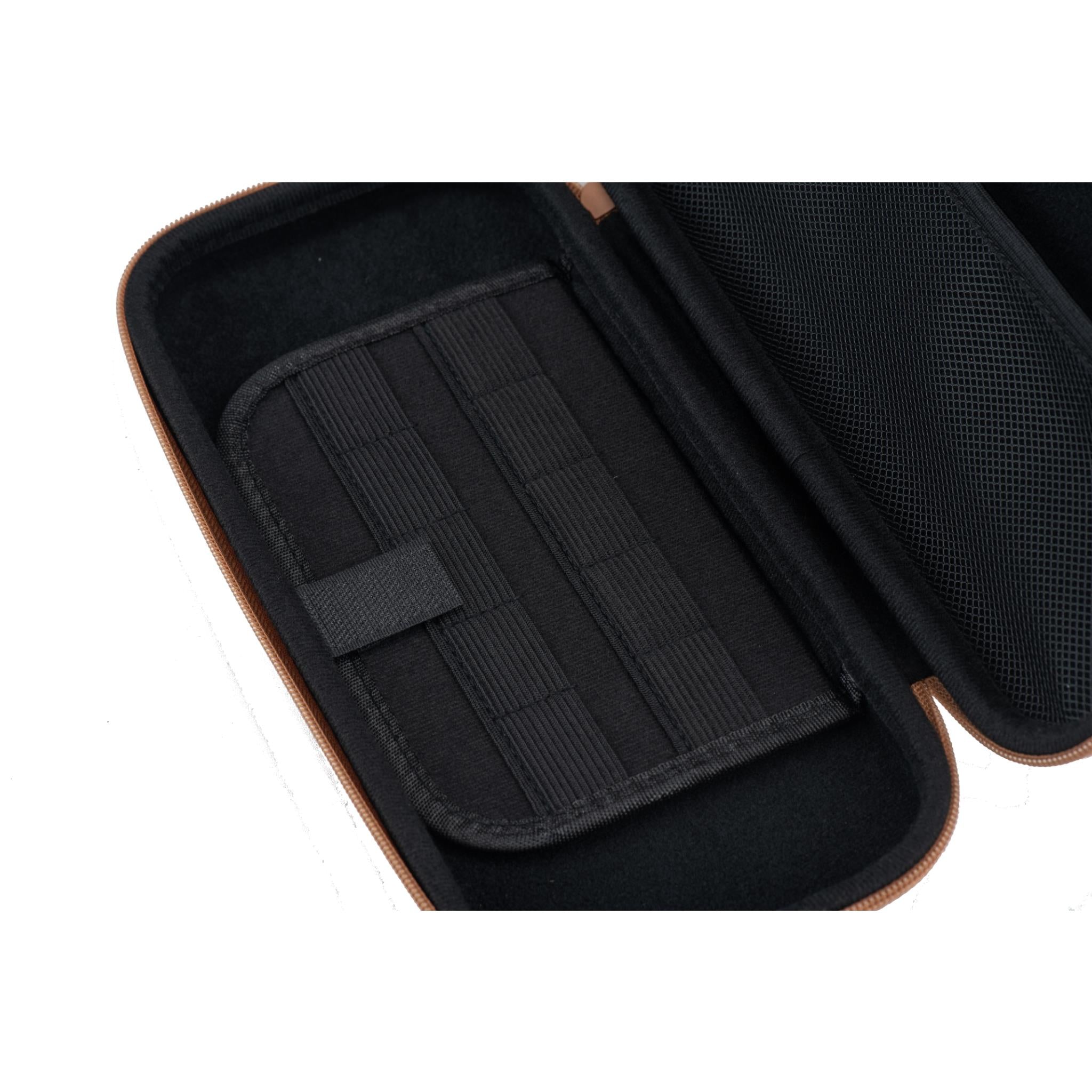 Durable PVC Brown Leather Protective Case for Nintendo Switch 2™ - Shockproof Cover with Enhanced Grip for Gaming On-The-Go, Travel & Daily Use