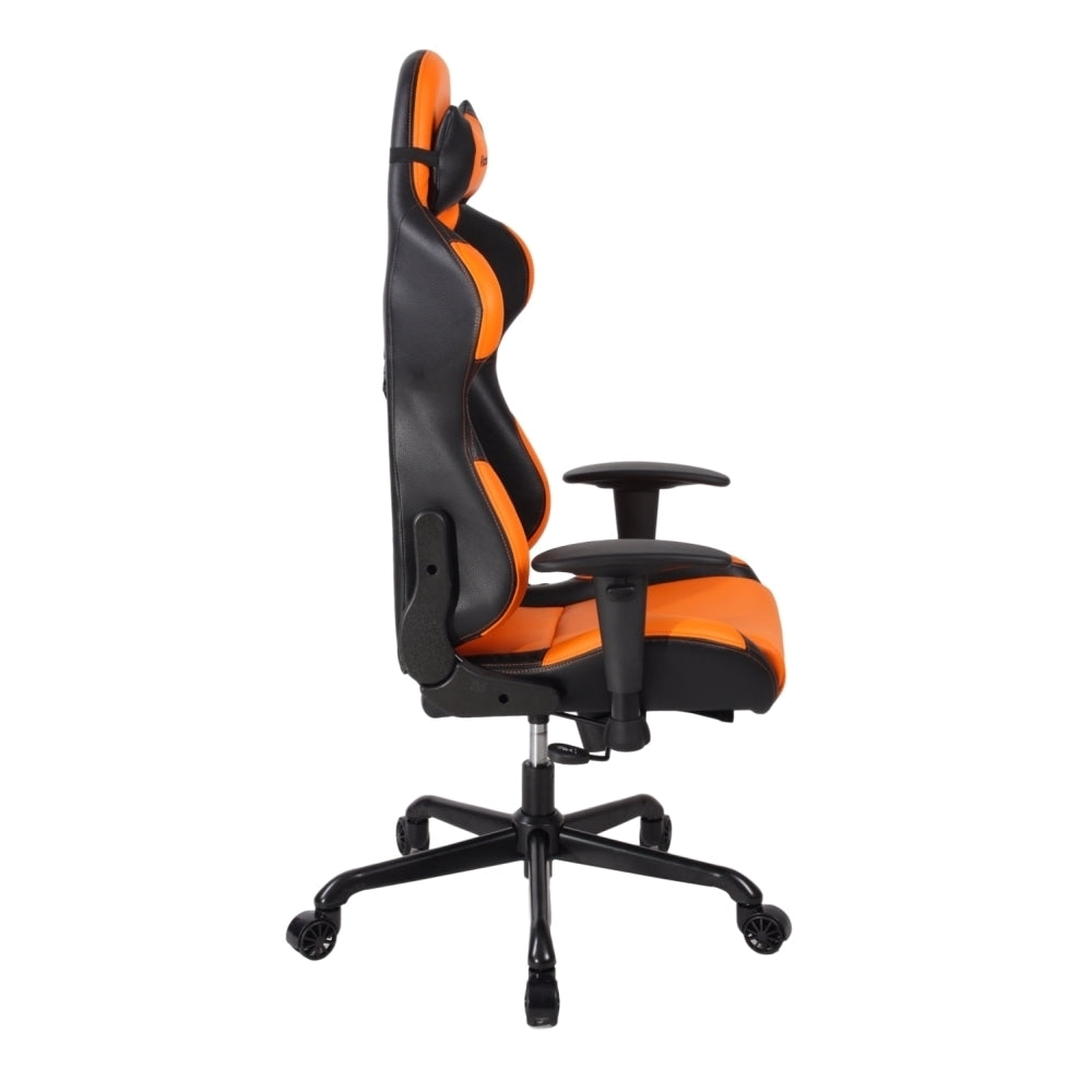 PRO X SERIES 7206 Ergonomic Gaming Chair - Orange & Black - High Back Racing Style with Lumbar Support for PC, Console & Office Use