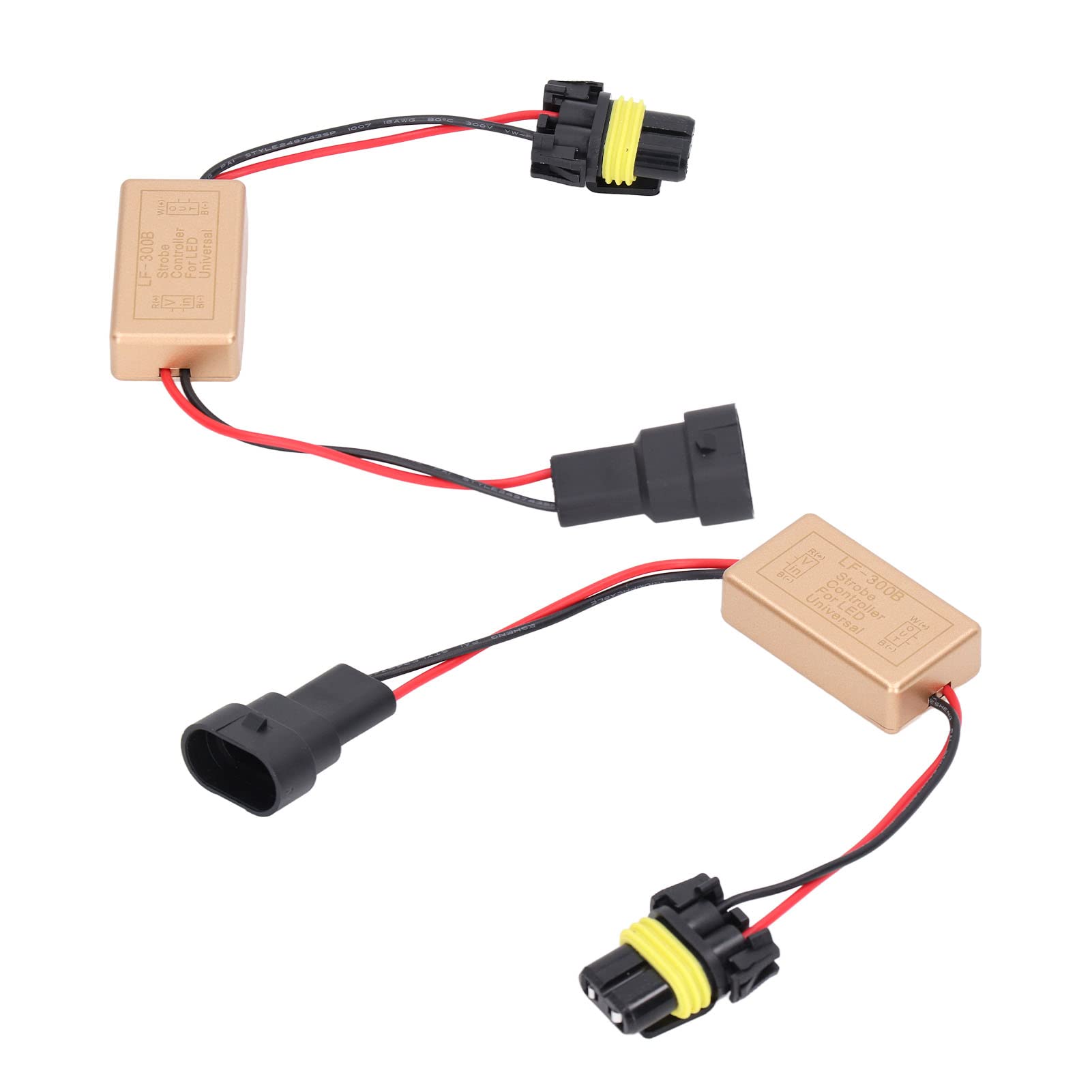 50W LED Strobe Controller for Headlights & Fog Lights - ABS Module