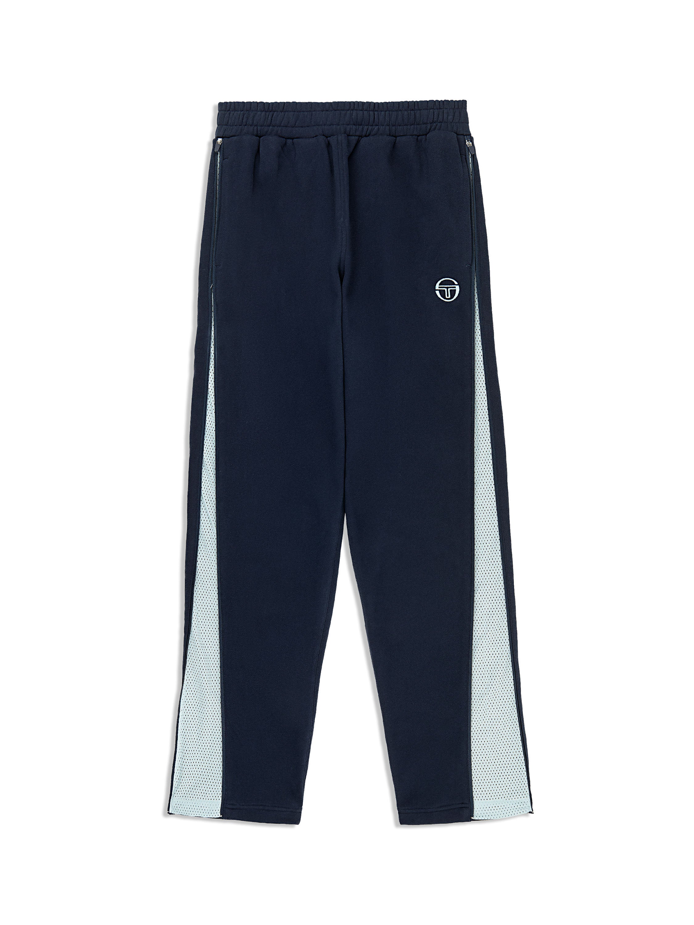 Lusia Women's Comfortable High-Waisted Sweatpants - Soft Fleece Joggers for Lounge & Workout - Maritime Blue (Casual Wear, Yoga, Running, Travel)