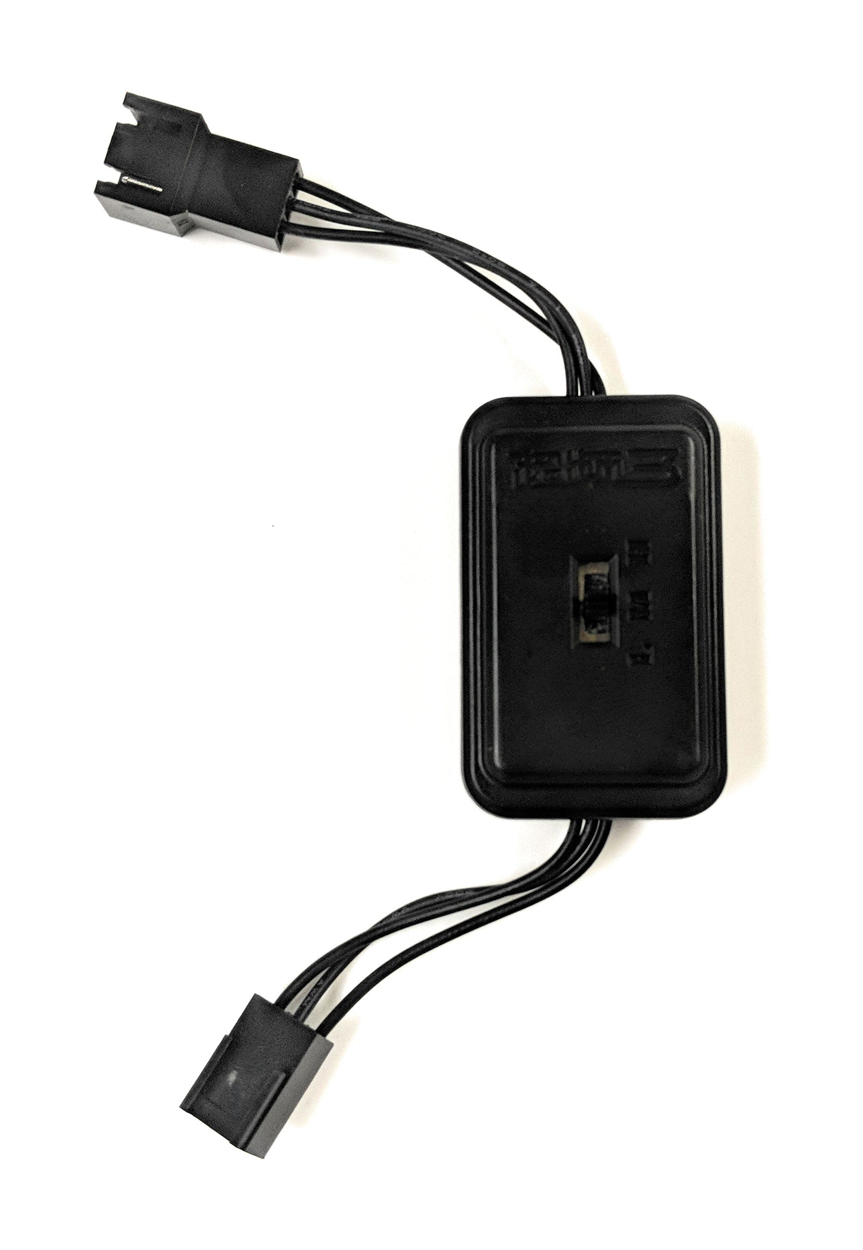 3-Speed Manual Fan Controller for 3-Pin PC Case Fans - Perfect for Gaming PC, Workstation & Home Office Cooling Systems