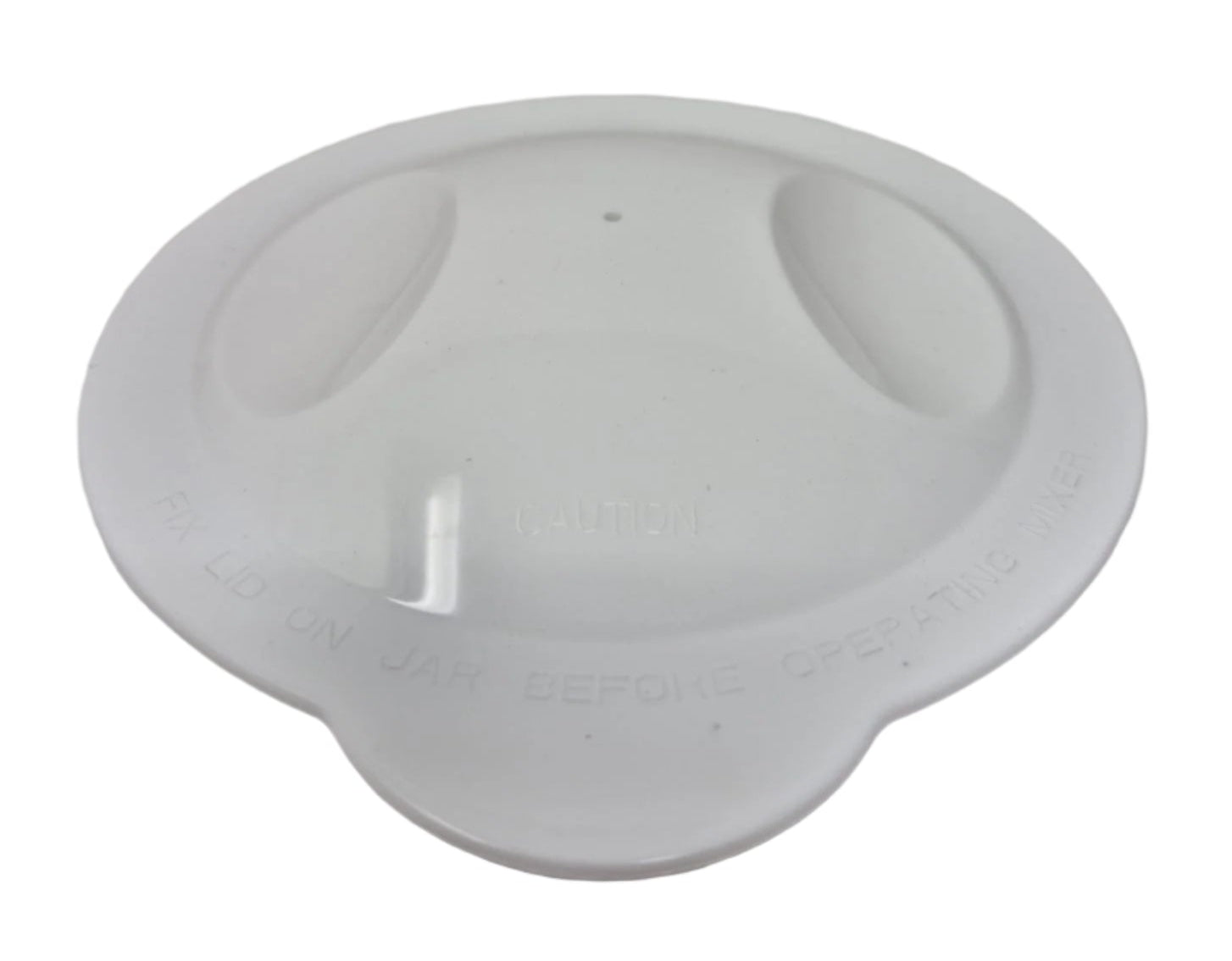 Preethi Eco Twin Eco Plus Steele Nitro Mixer Grinder Plastic Jar Lid with Gasket - 0.5L & 1L White Replacement Part for Indian Cooking & Spice Grinding