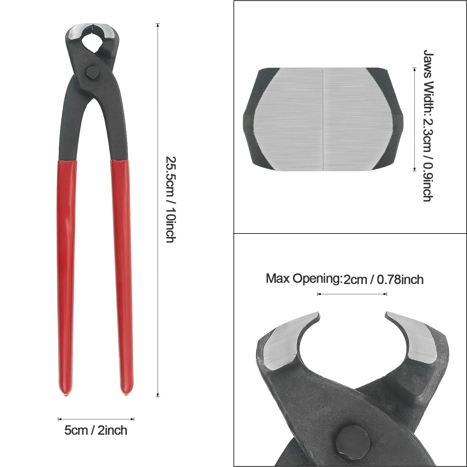 DYWISHKEY 304 Stainless Steel Single Ear Hose Clamps with Pincers Kit (90 PCS) - Heavy Duty Clamps for Automotive, Plumbing, and Industrial Applications