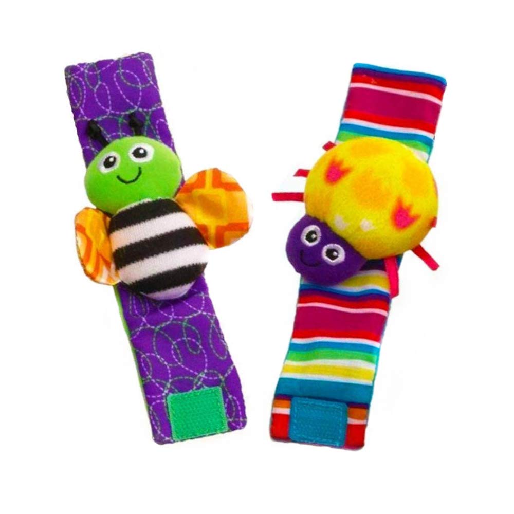 Soft Baby Rattle Socks Toys for 3-12 Months - Sensory Learning Toys for Infants & Toddlers (Girl & Boy) - Perfect for Crawling, Playtime & Early Development