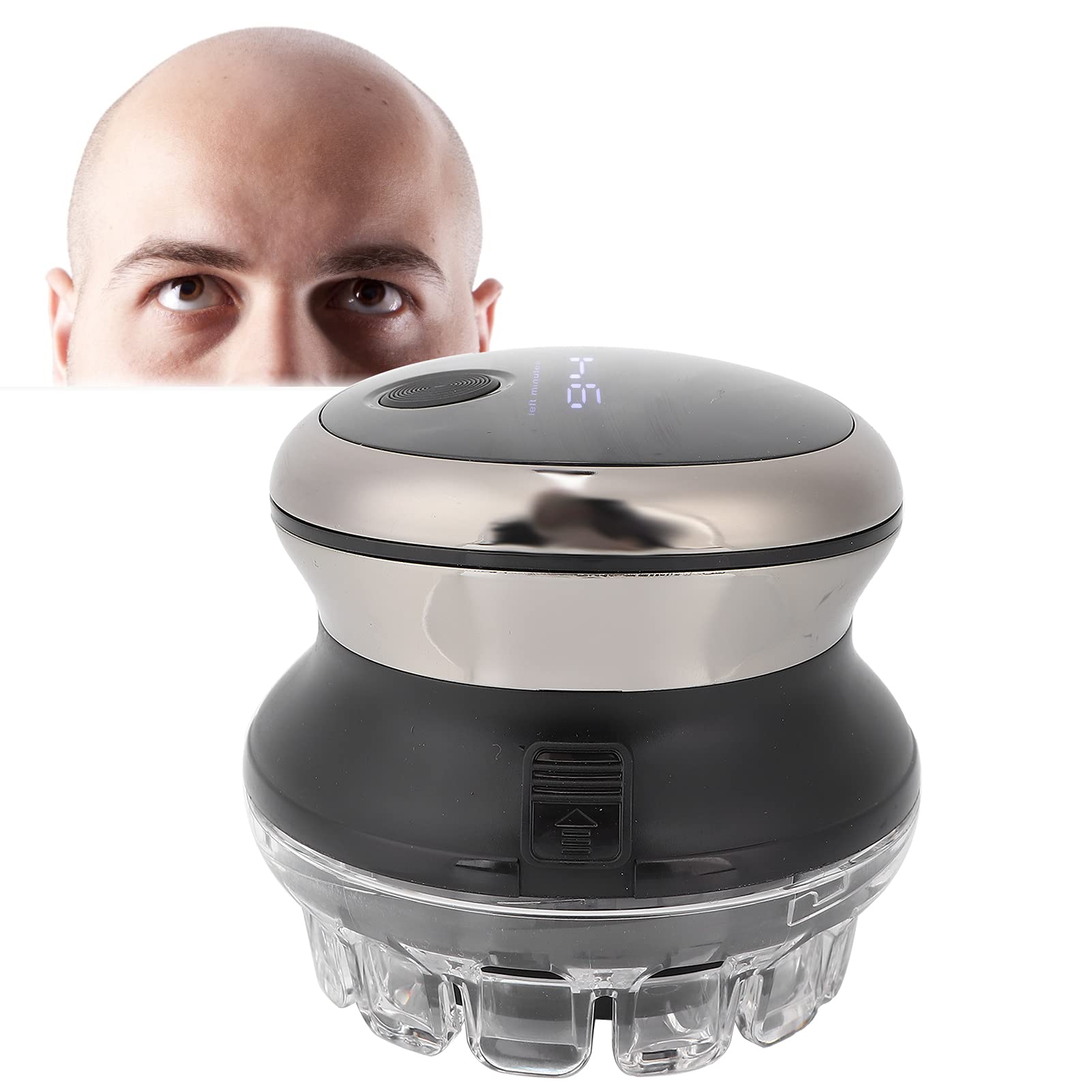Premium Electric Head Shaver for Men - Waterproof Rechargeable Skull Shaver with High Precision Blades | Perfect for Travel, Gym & Quick Head Shaving at Home