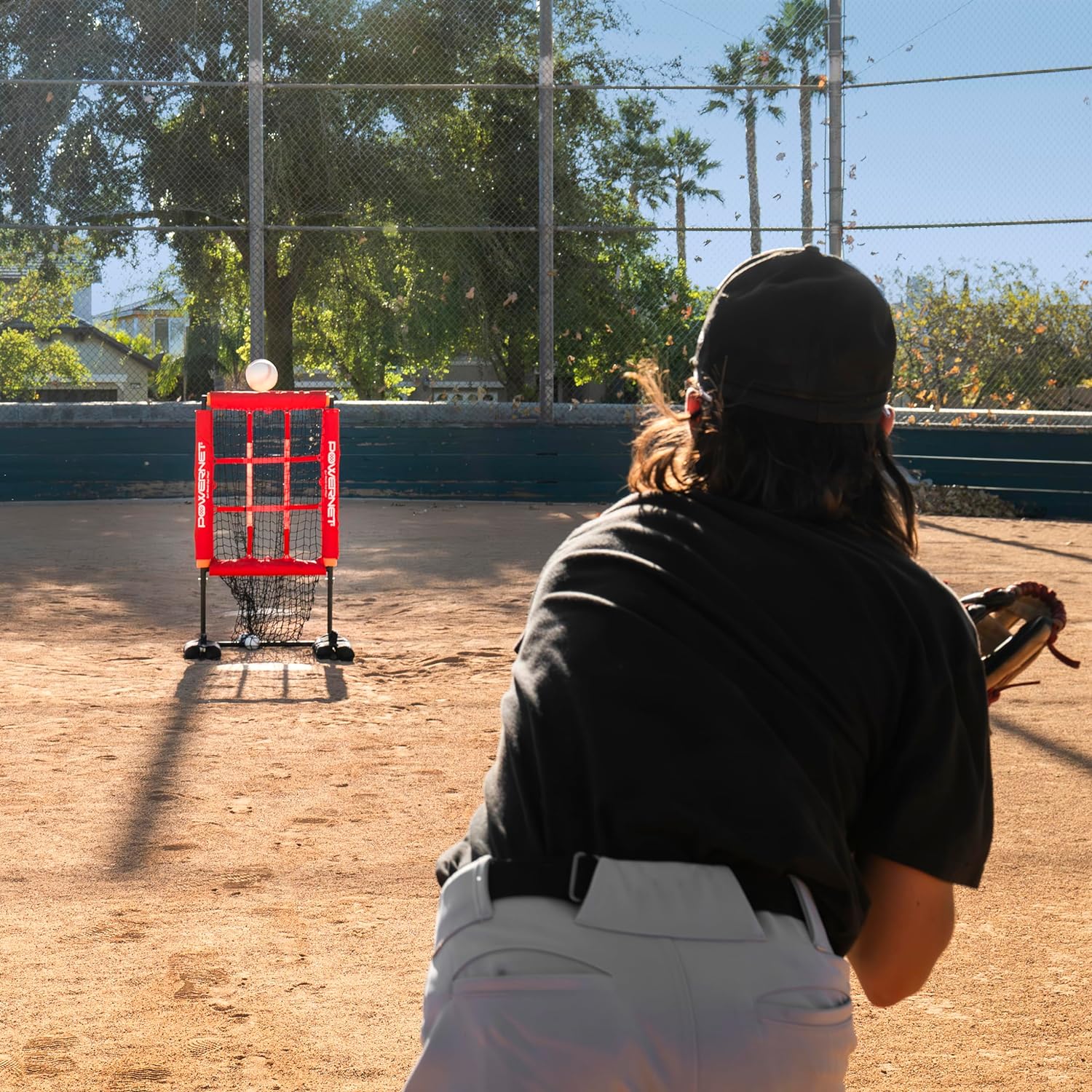 Powernet 9 Pocket Pitch Target Pro - Professional Soccer Training Equipment for Goal Scoring Practice | Perfect for Backyard Drills, Team Practice & Soccer Skill Development