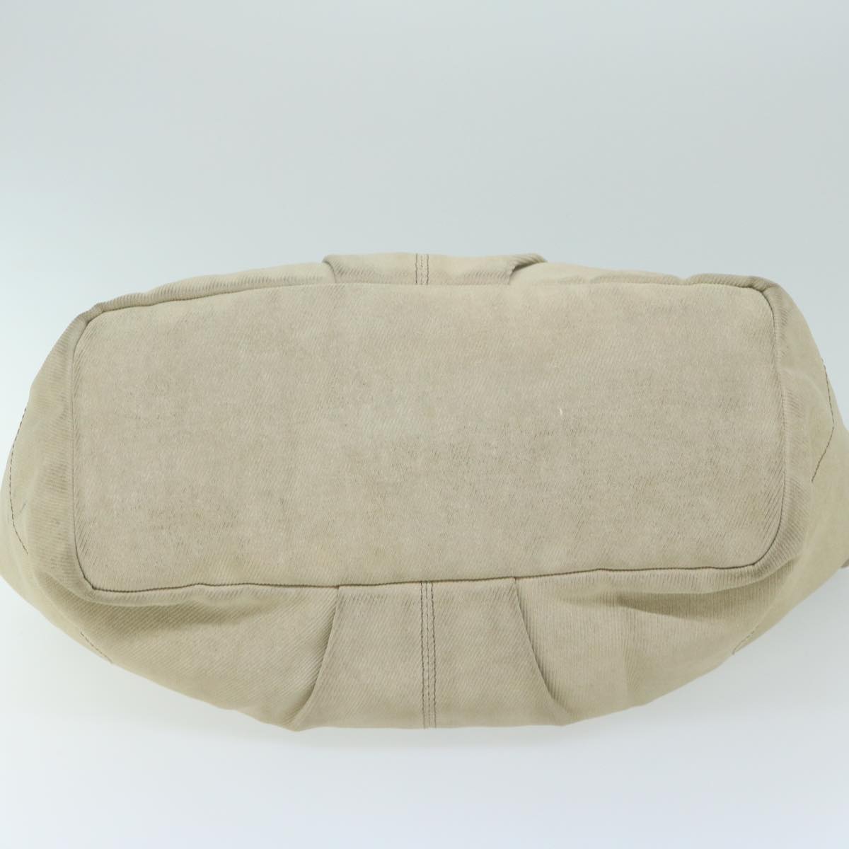Stylish Beige Canvas Tote Bag with Durable Metal Fittings - Perfect for Work, Travel & Shopping | Eco-Friendly & Spacious Handbag for Women