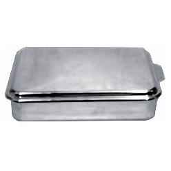 Premium Stainless Steel Covered Cake Pan - 9 Inch Round Baking Pan with Lid for Oven, Microwave & Freezer - Perfect for Baking Cakes, Breads & Desserts at Home or Parties