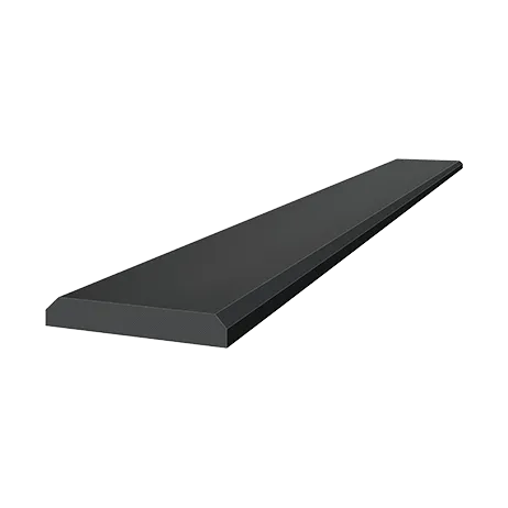 4 x 36 Inch Marmiline Midnight Polished Engineered Stone Threshold - 5.06 Sq Ft/Case (5 Pieces) - Perfect for Doorways, Bathrooms & Transition Spaces