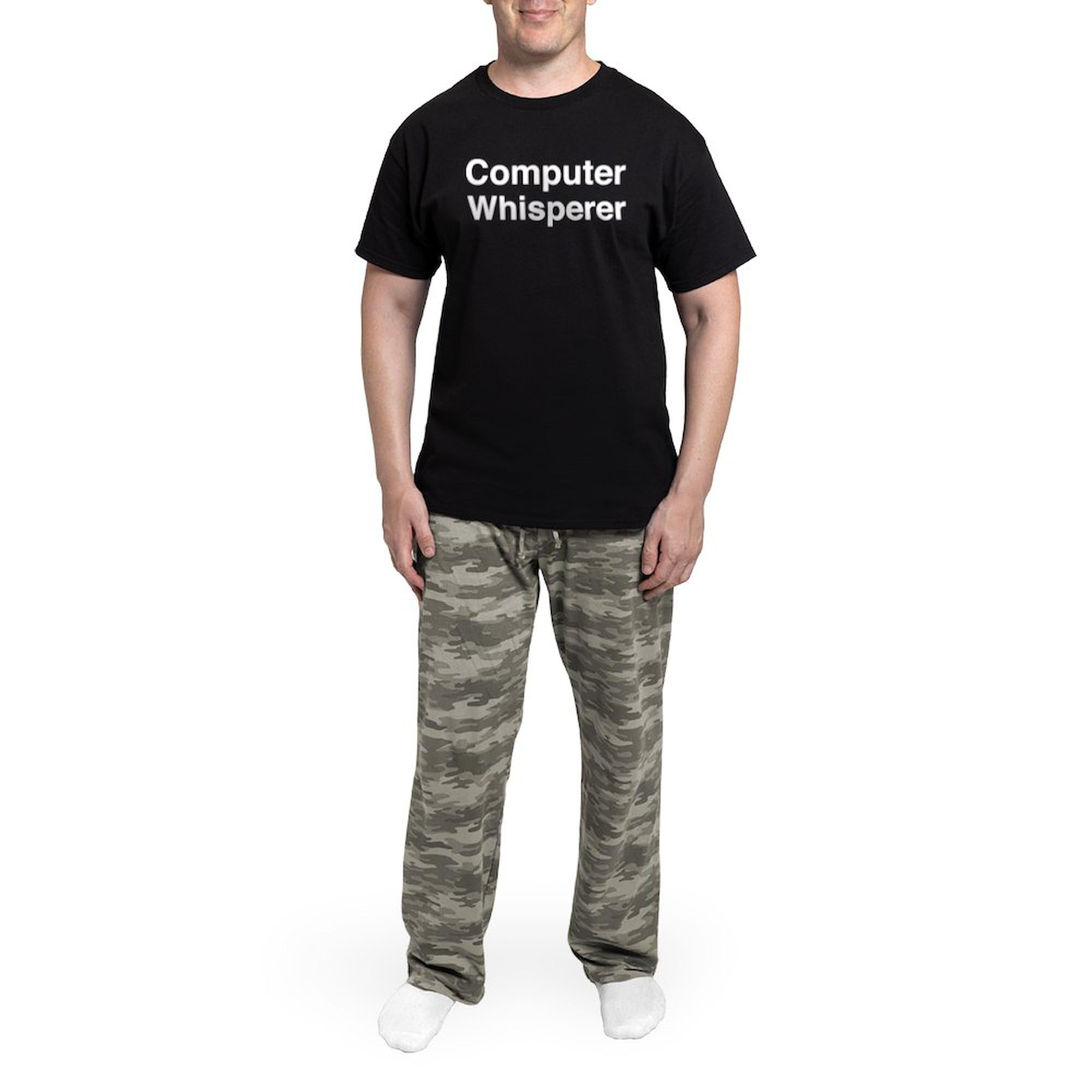 Computer Whisperer Pajamas for Men - Comfortable Novelty Sleepwear Set | Perfect for Tech Lovers, Gaming Nights & Relaxing at Home
