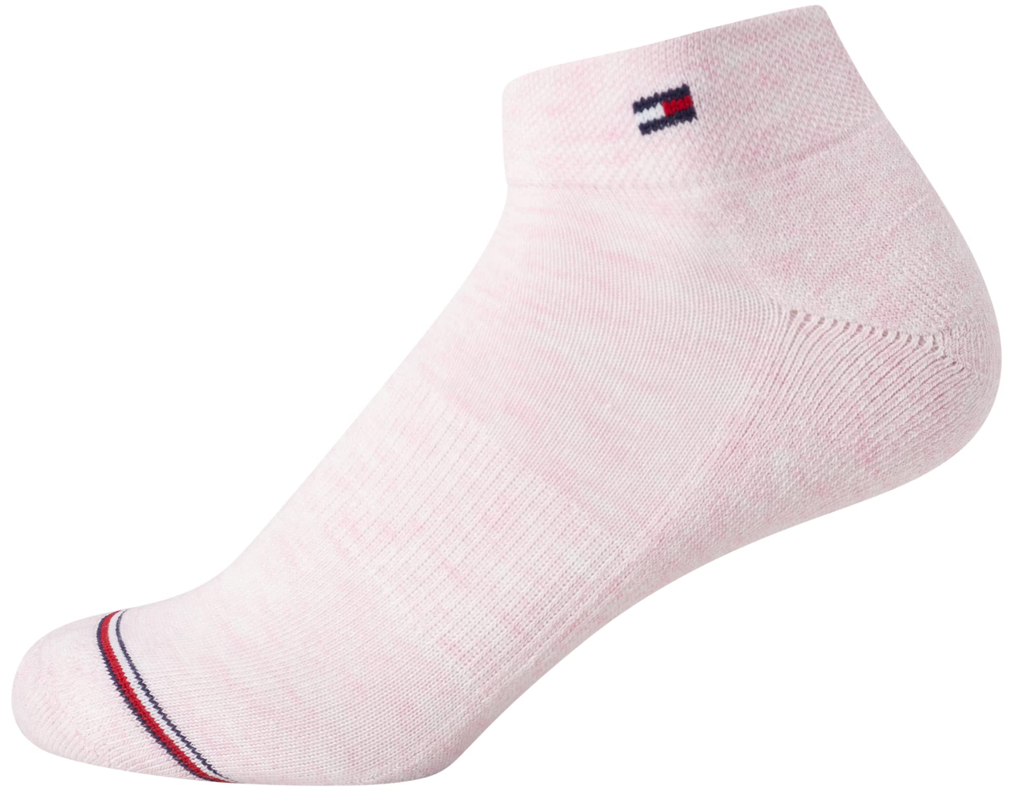 Tommy Hilfiger Women's Cushioned Quarter-Cut Ankle Socks - 12 Pack Soft Breathable Cotton Socks for Everyday Wear, Workout & Casual Outfits