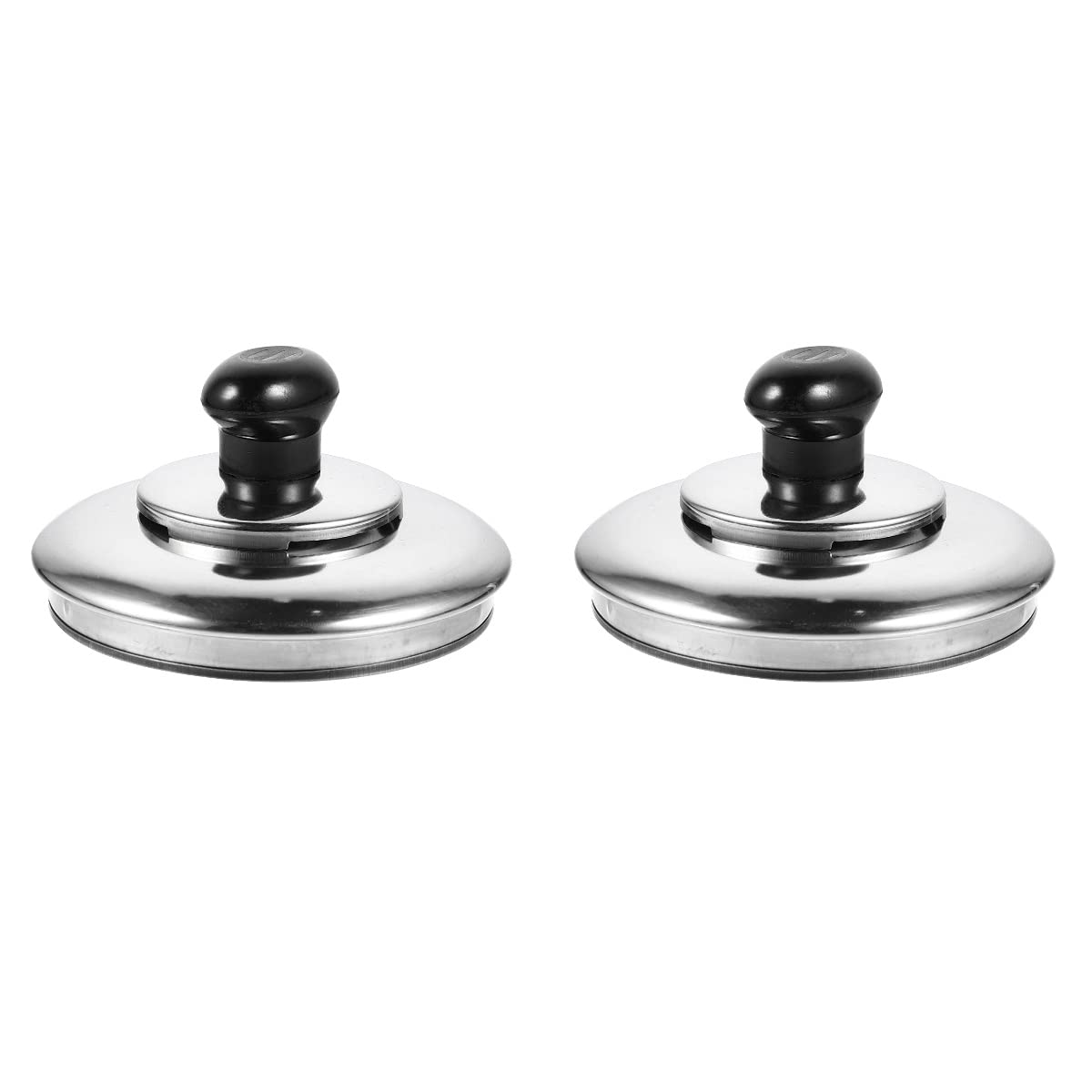 2-Pack Stainless Steel Whistling Tea Kettle Lids - Durable & Heat-Resistant Replacement Covers for Stovetop Kettles - Perfect for Tea Brewing, Coffee Making & Kitchen Use