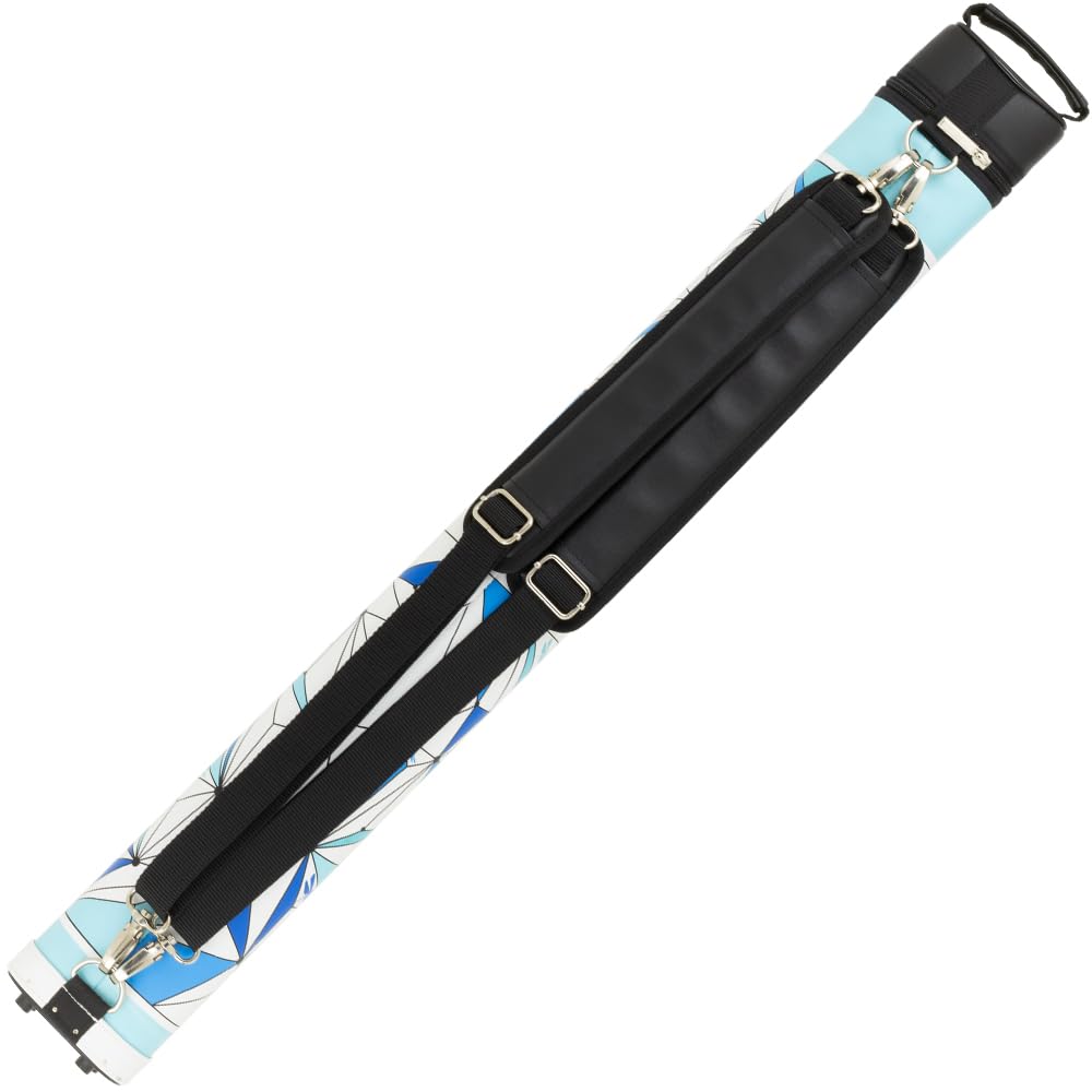 Athena ATHC19 2x2 Hard Pool Cue Case - Durable Billiard Cue Storage for Professional & Home Use - Perfect for Pool Halls, Tournaments & Travel Protection