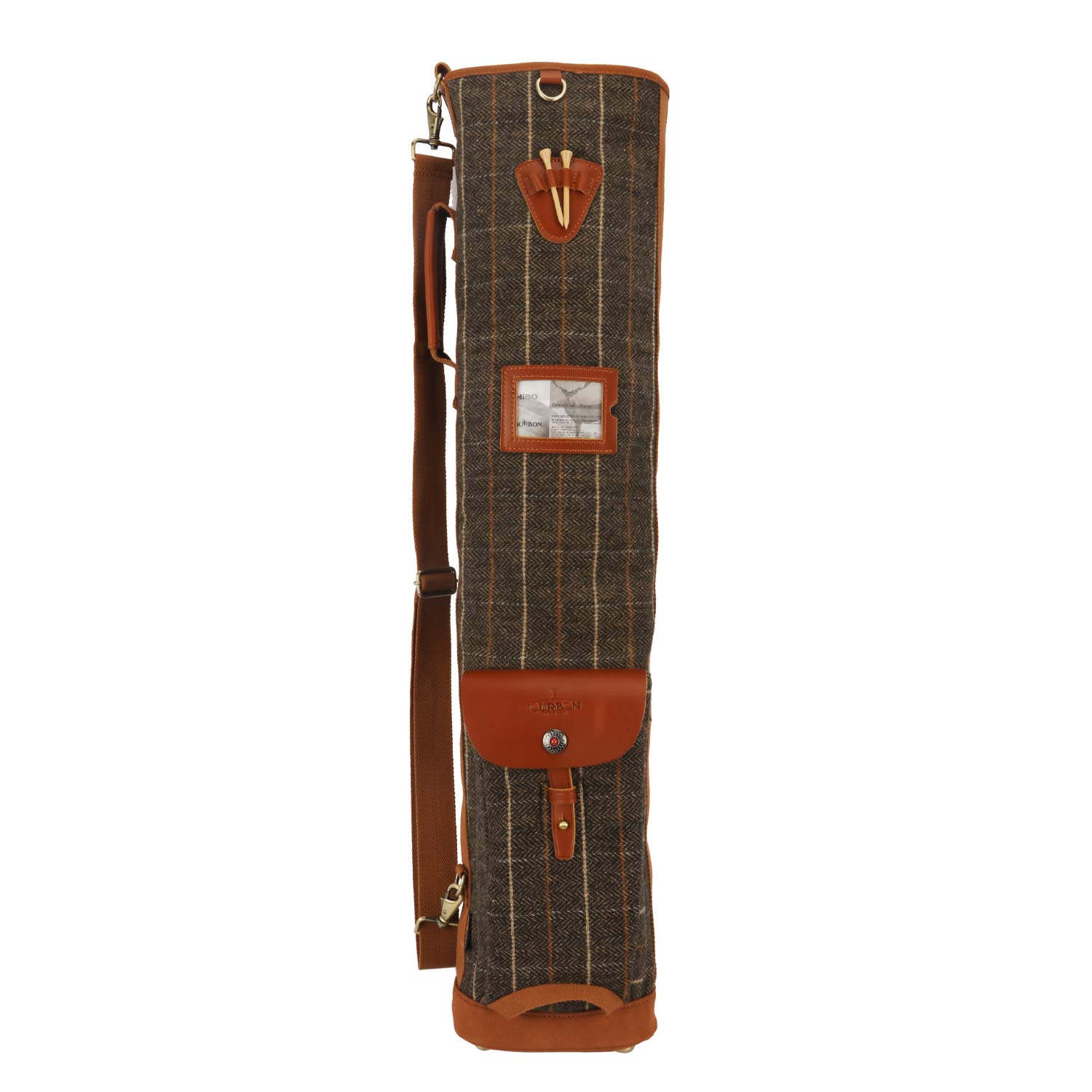 TOURBON Lightweight Golf Sunday Bag - Portable Club Carrier for Driving Range & Golf Course Practice - Perfect for Walking Rounds & Range Sessions