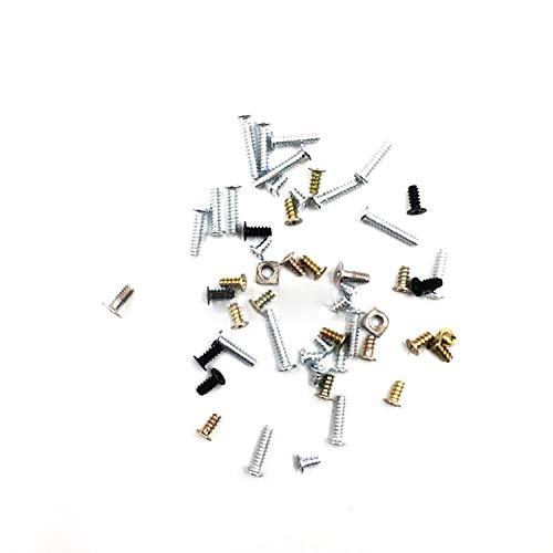 3DS LL XL Full Screw Set Replacement Kit - Housing Shell Repair Screws for Nintendo 3DS XL/LL Console Maintenance & DIY Fix