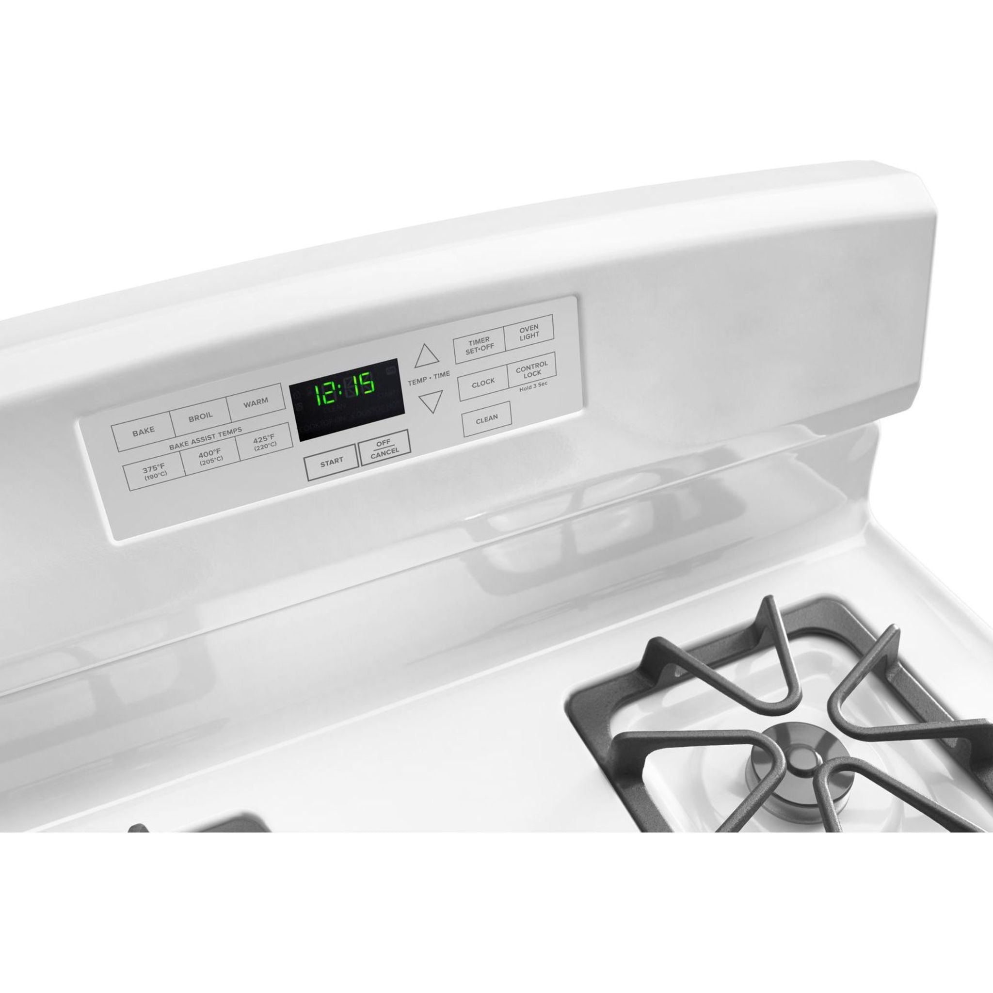 Amana AGR6603SFW 30 Inch Gas Range - White | 5 Burner Stove with Convection Oven | Perfect for Home Kitchen & Restaurant Cooking