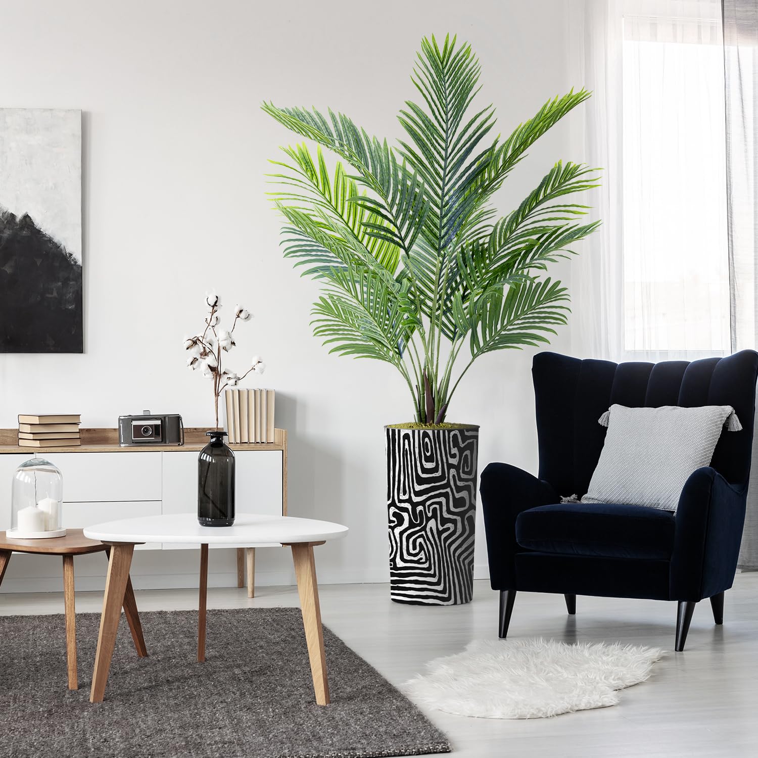 Modern Geometric Planter with 66