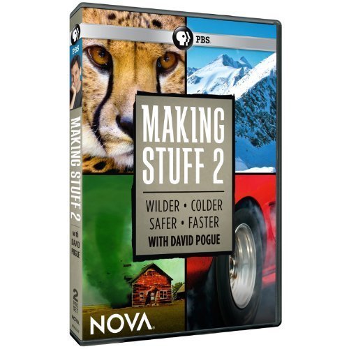 NOVA: Making Stuff 2 by PBS - Educational Science Documentary DVD for Kids & Adults - Perfect for Classroom Learning & Family Movie Nights