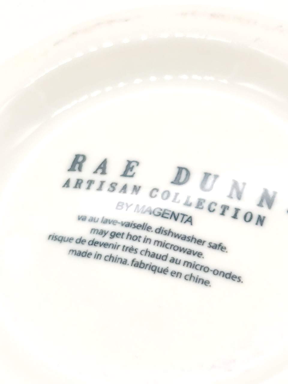 Rae Dunn by Magenta CHEERS Ice Cream & Cereal Large Bowl - Perfect for Breakfast, Desserts & Home Decor - Ceramic Serving Bowl for Ice Cream, Cereal, Snacks & More
